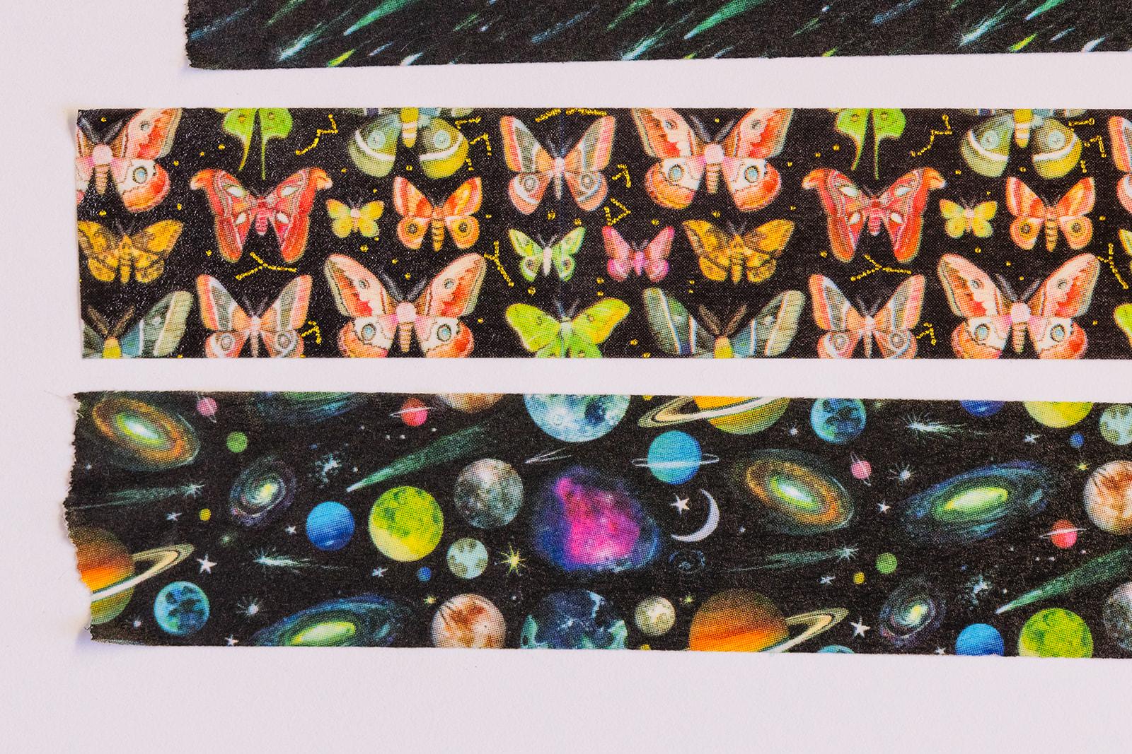 Nocturne - 4-Pack Washi Tape Roll Set