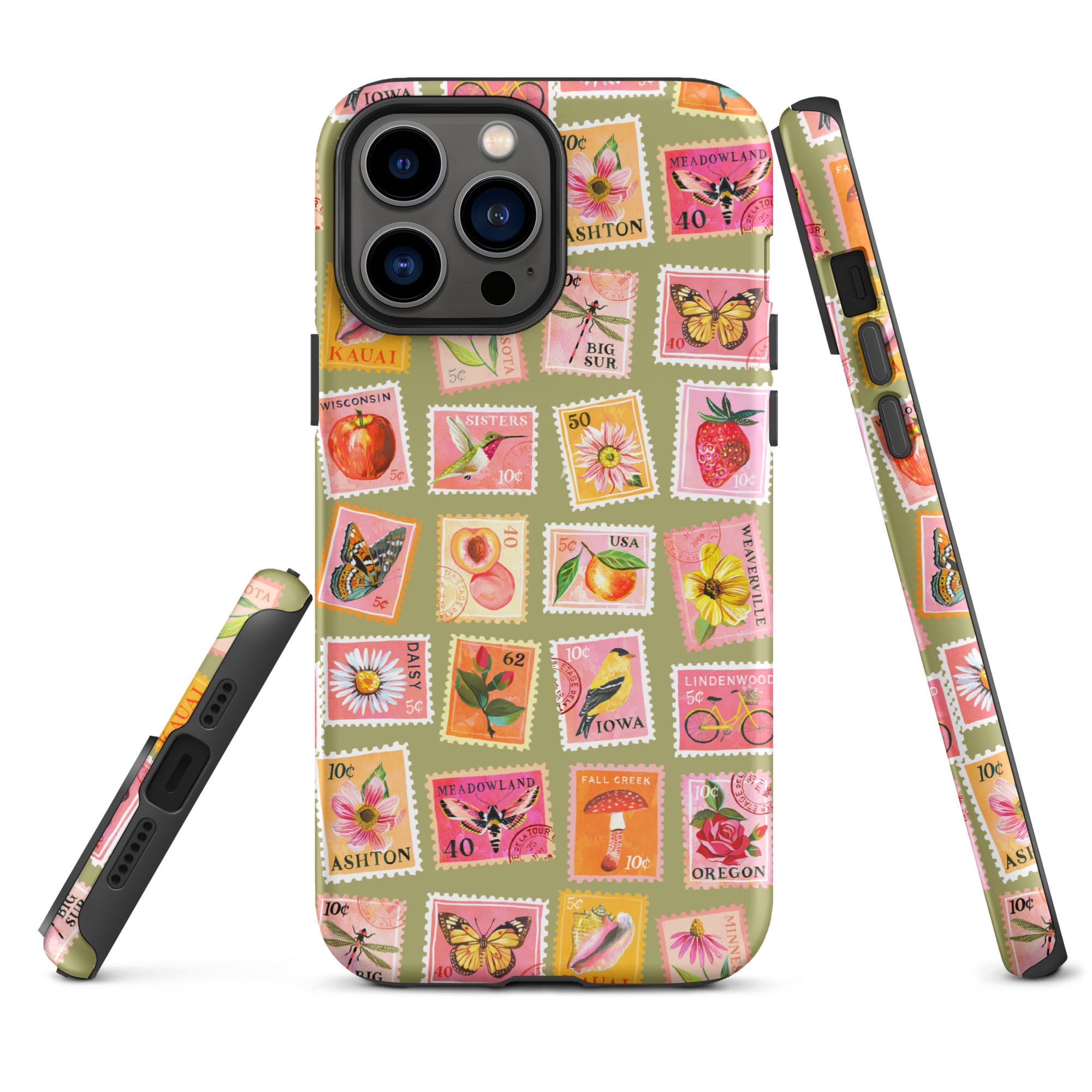 Stamp Collection Tough Case for iPhone® iPhone 13 Pro Max Matte iPhone 11