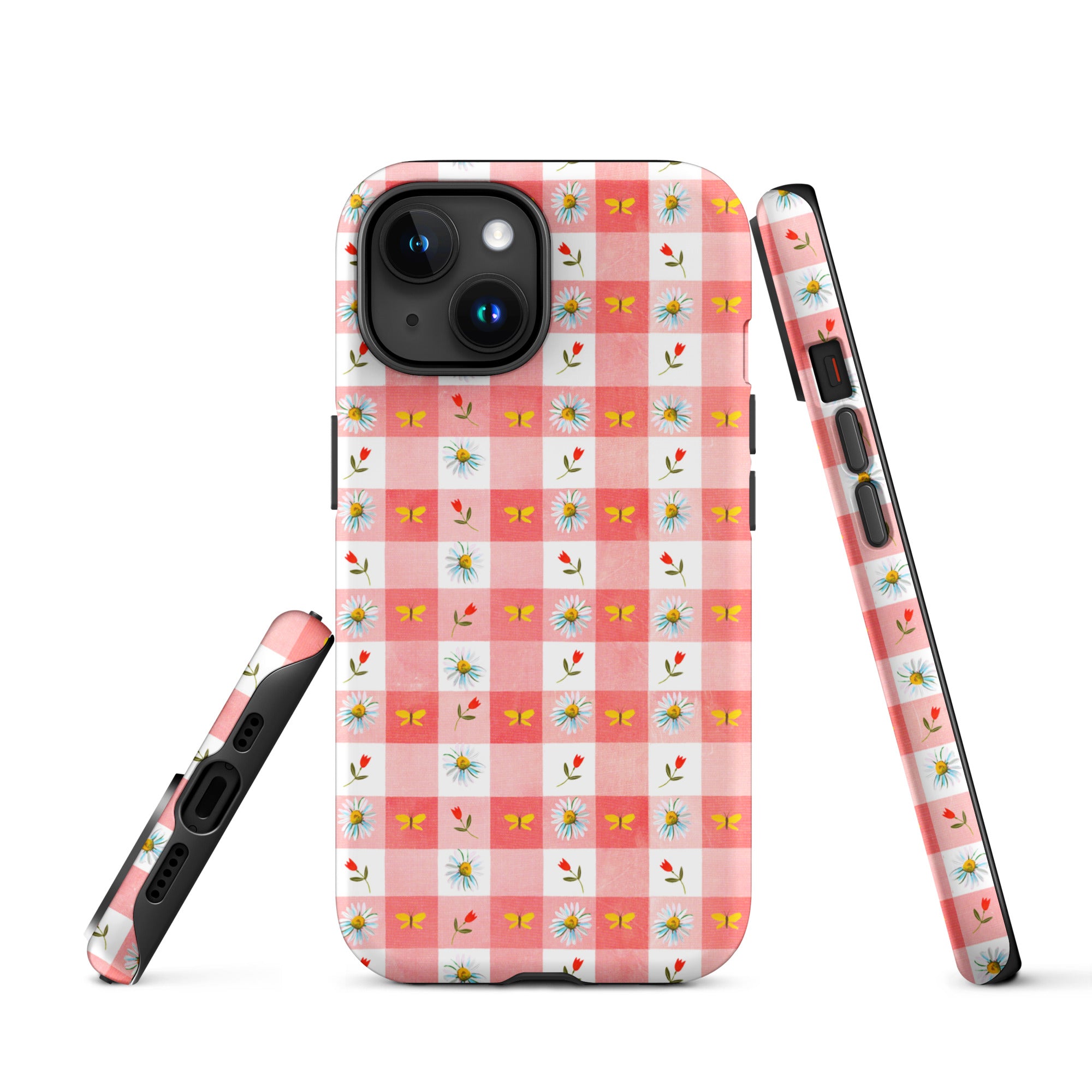 Gingham Tough Case for iPhone® iPhone 15