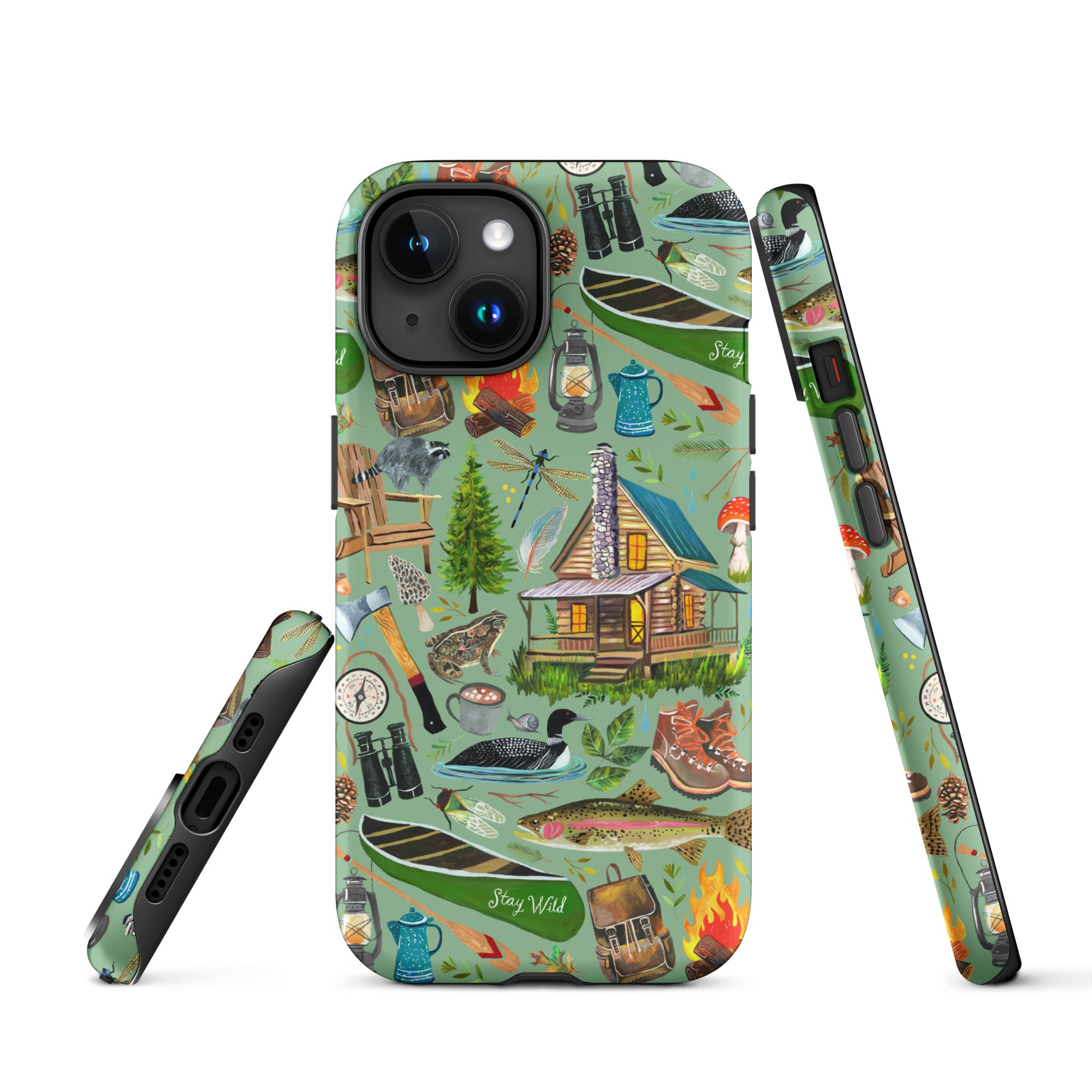 Lake Life Tough Case for iPhone® iPhone 15
