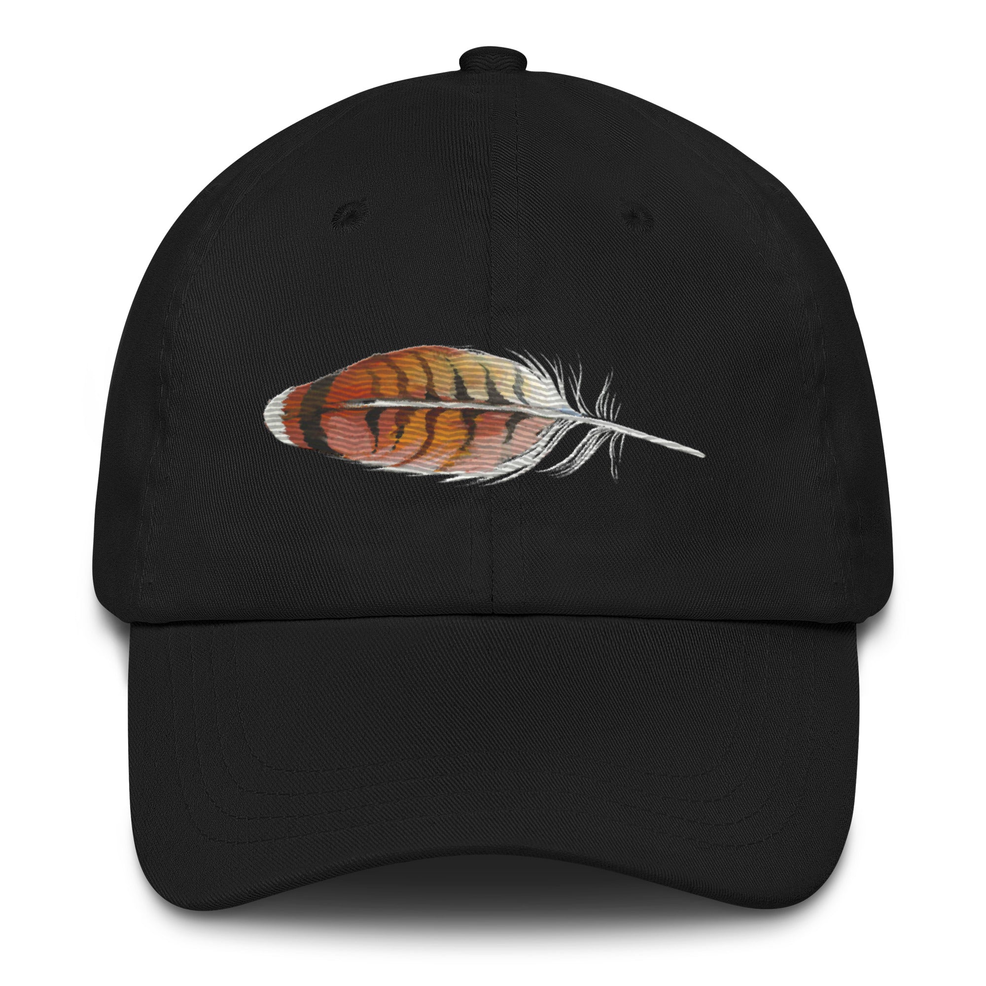 Feather Hat Black