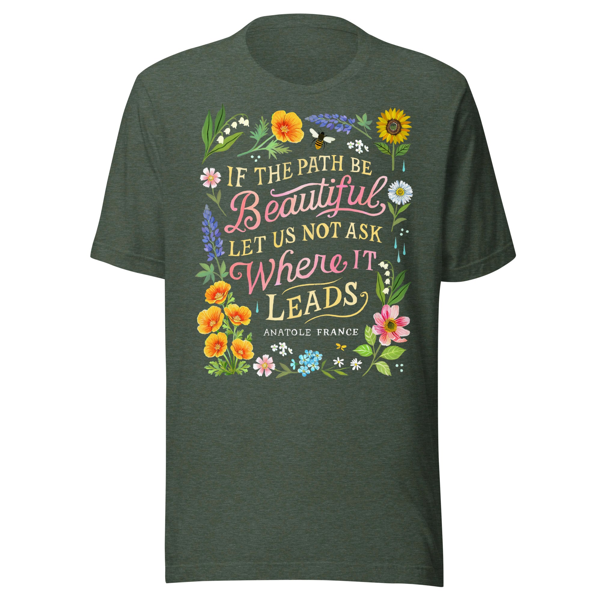 Path T-Shirt Heather Forest
