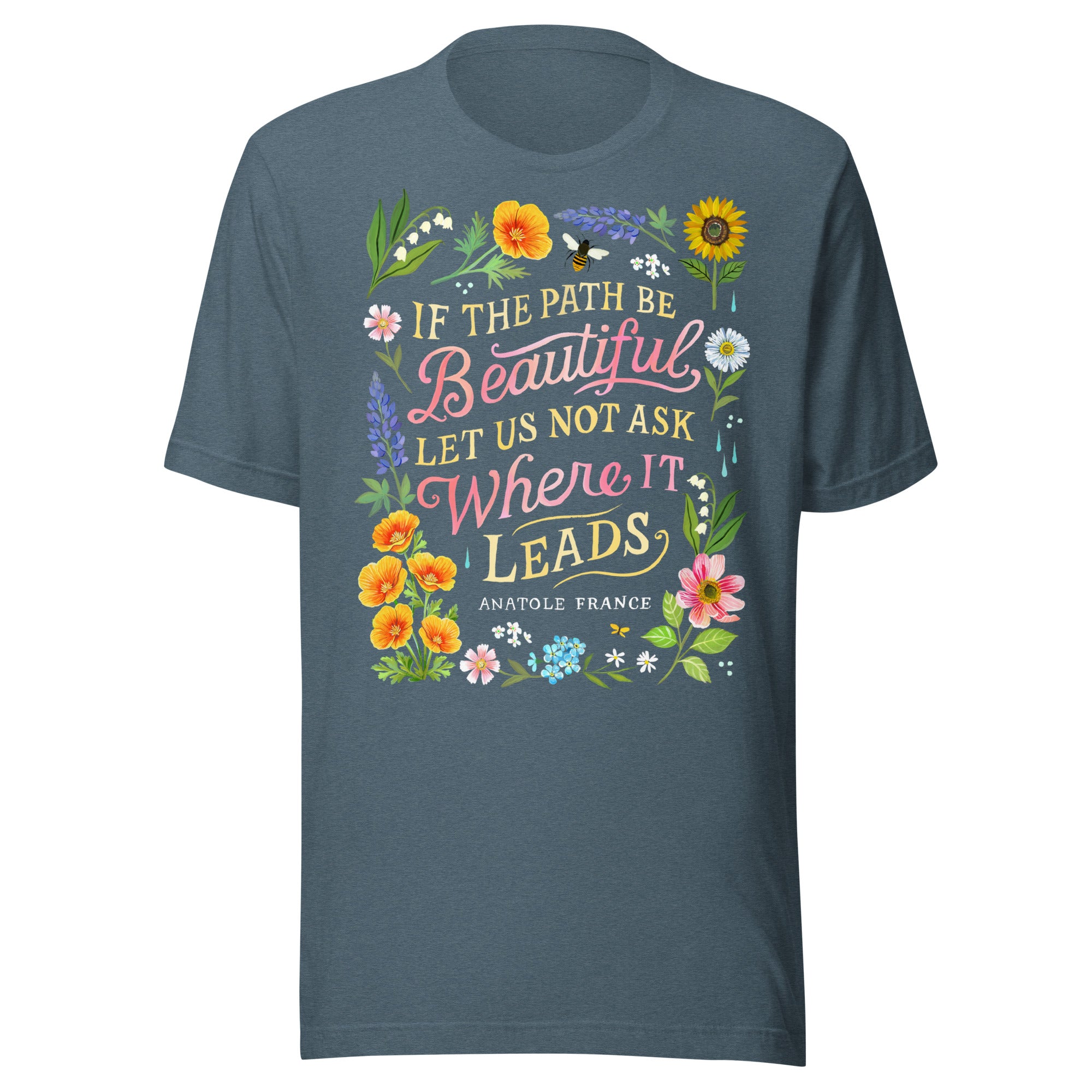 Path T-Shirt Heather Slate