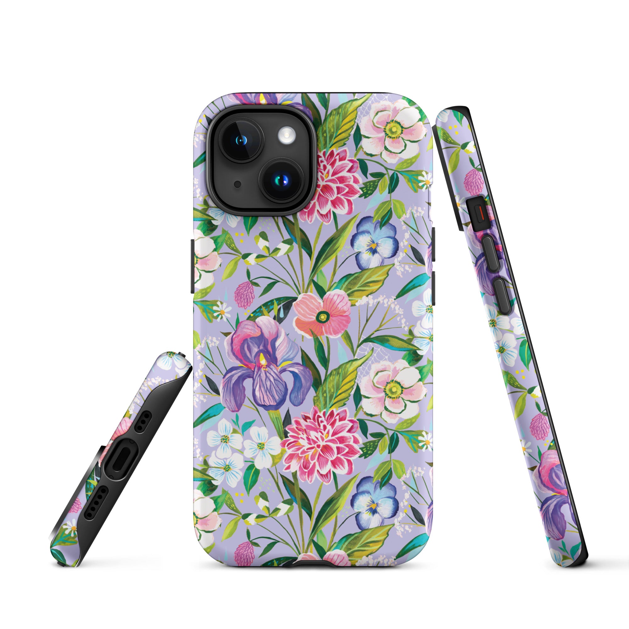 Iris Bouquet Tough Case for iPhone iPhone 15