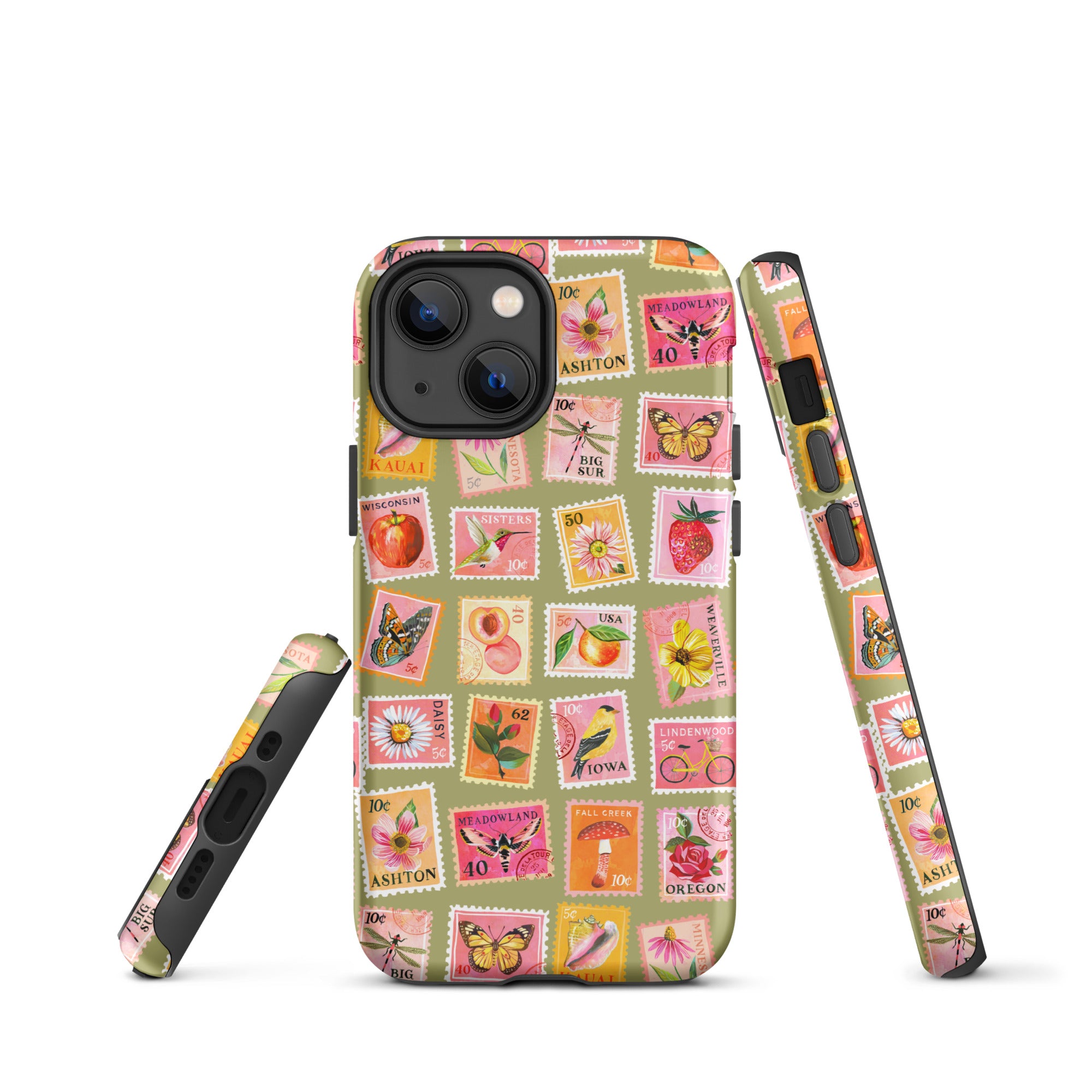 Stamp Collection Tough Case for iPhone® iPhone 13 mini Matte iPhone 11