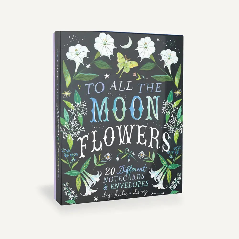 To All The Moonflowers Notecards