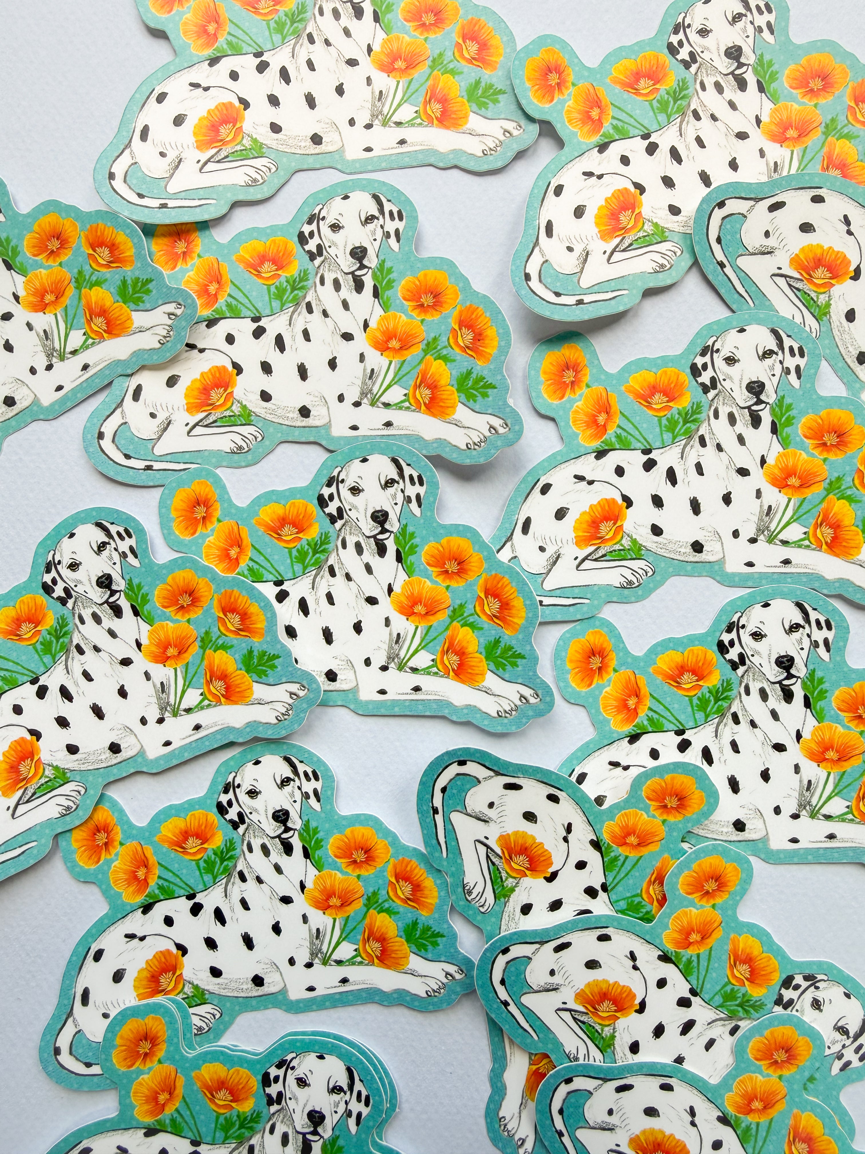 Dalmatian Sticker