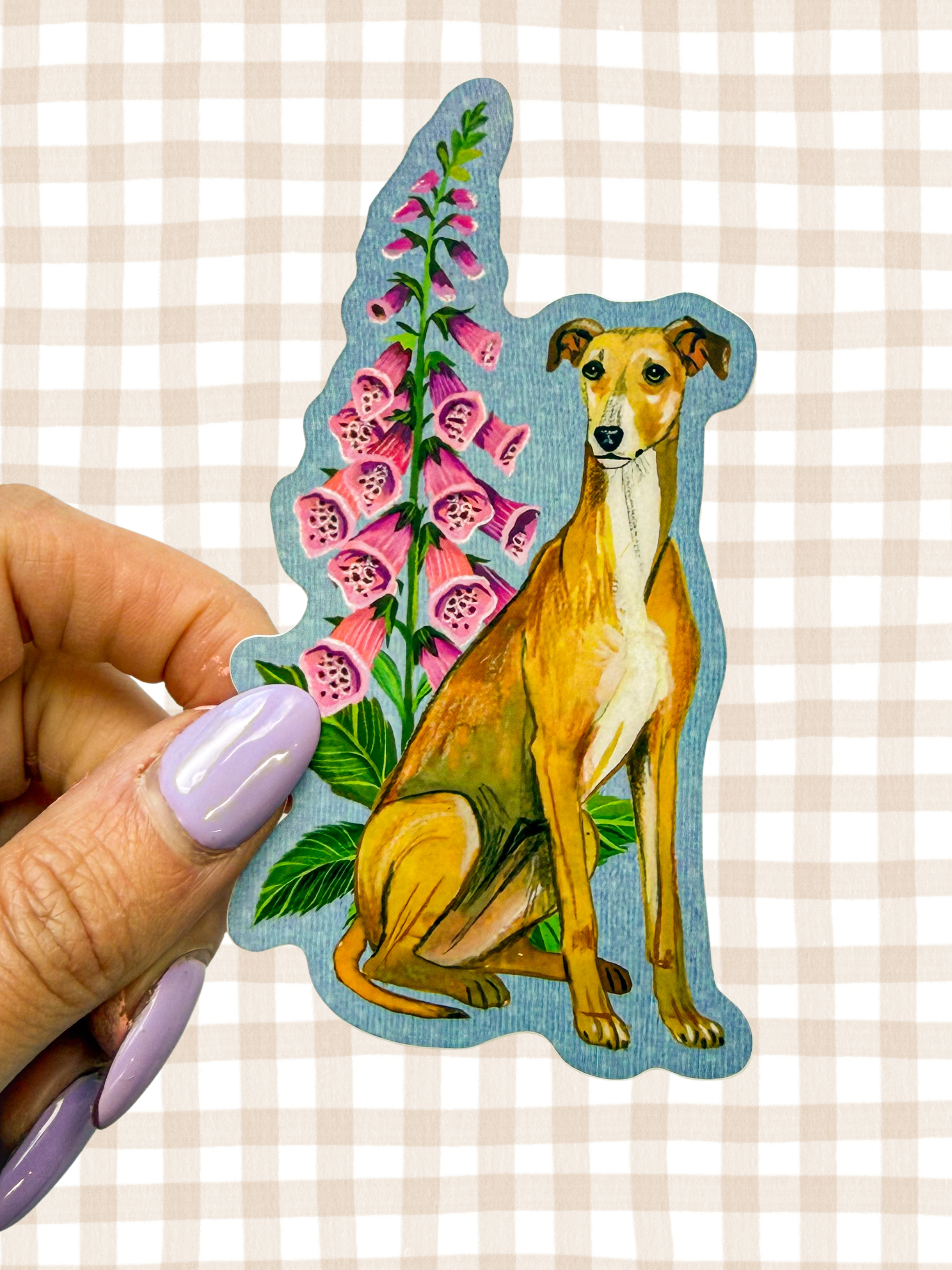 Greyhound Sticker