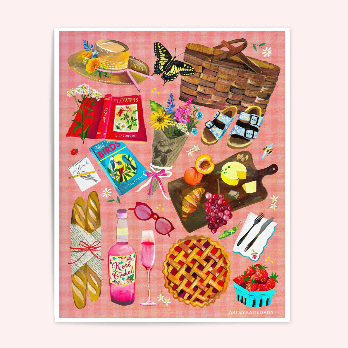 Picnic Art Print