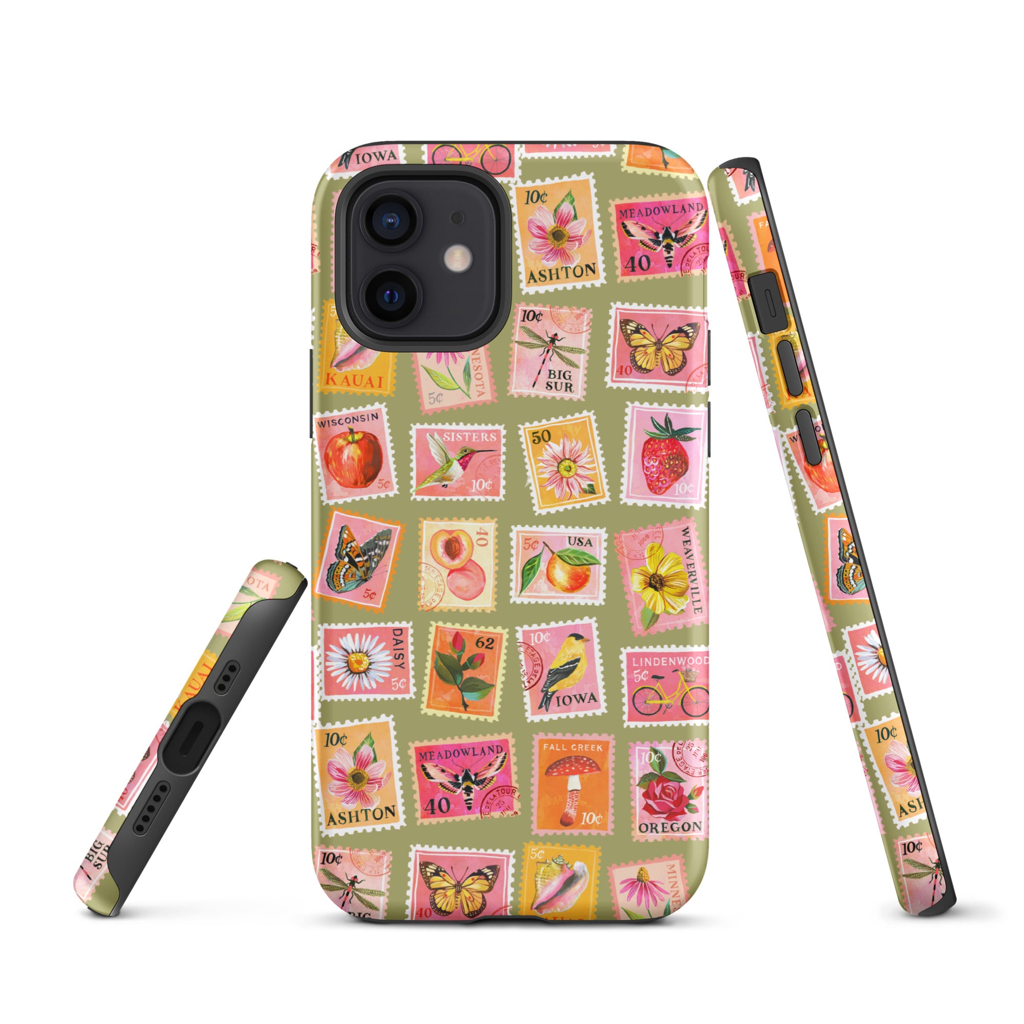 Stamp Collection Tough Case for iPhone® iPhone 12 Matte iPhone 11