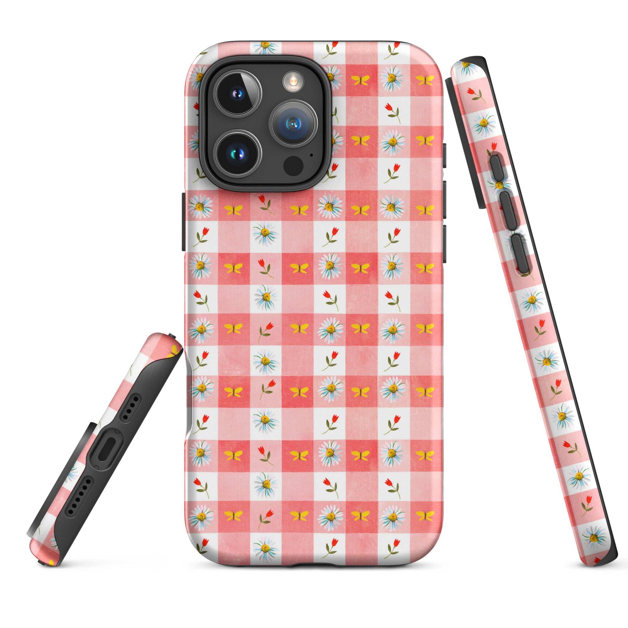 Gingham Tough Case for iPhone® iPhone 16 Pro Max