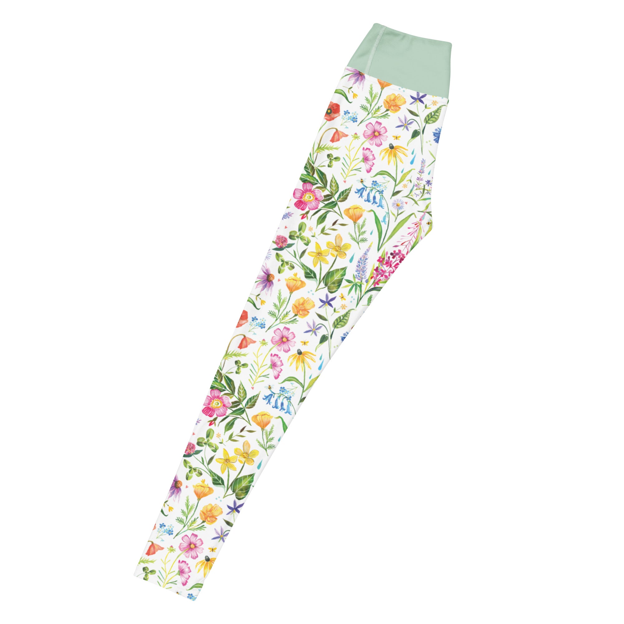 Wildflower Yoga Leggings