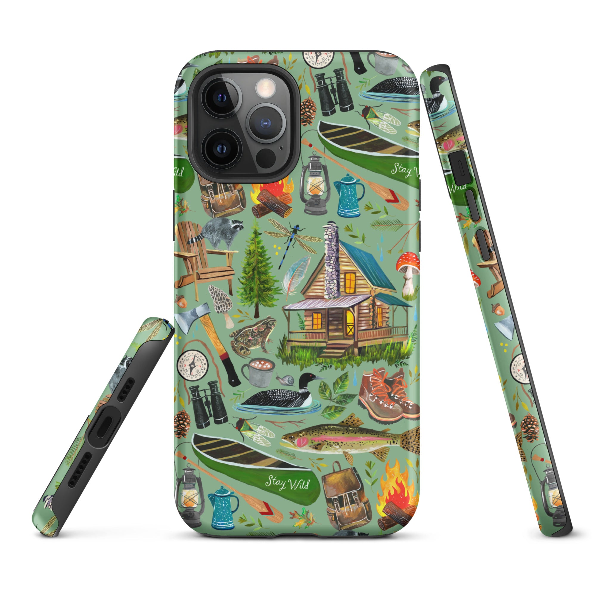 Lake Life Tough Case for iPhone® iPhone 12 Pro Max
