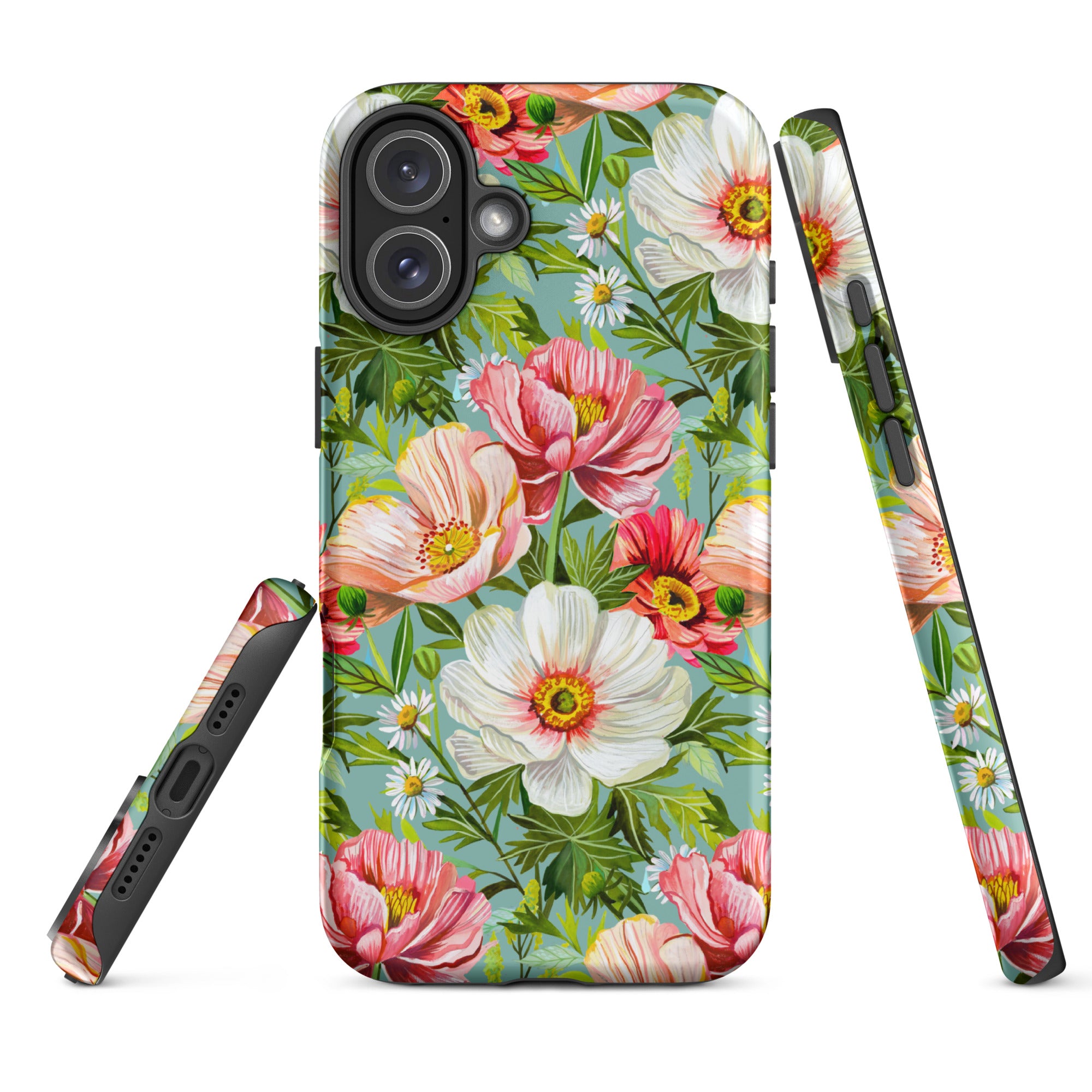 Lydia's Bouquet Tough Case for iPhone® iPhone 16 Plus
