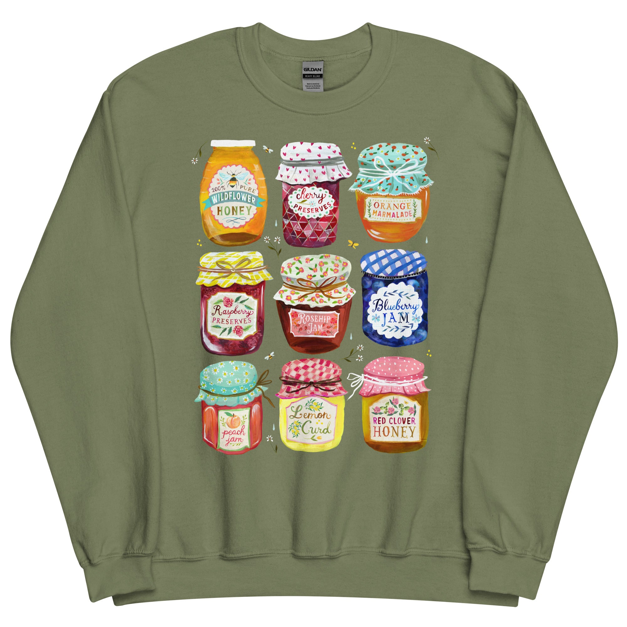 Jam Sweatshirt Military Green