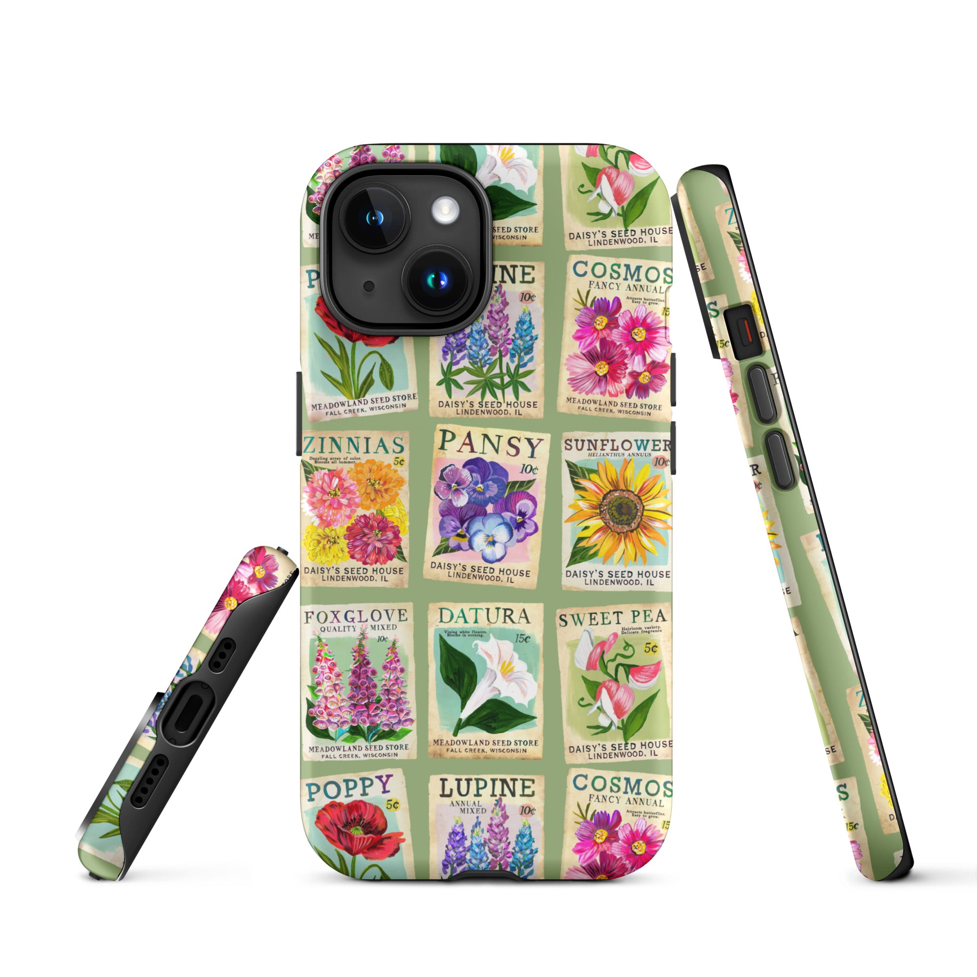 Seed Packets Tough Case for iPhone® iPhone 15