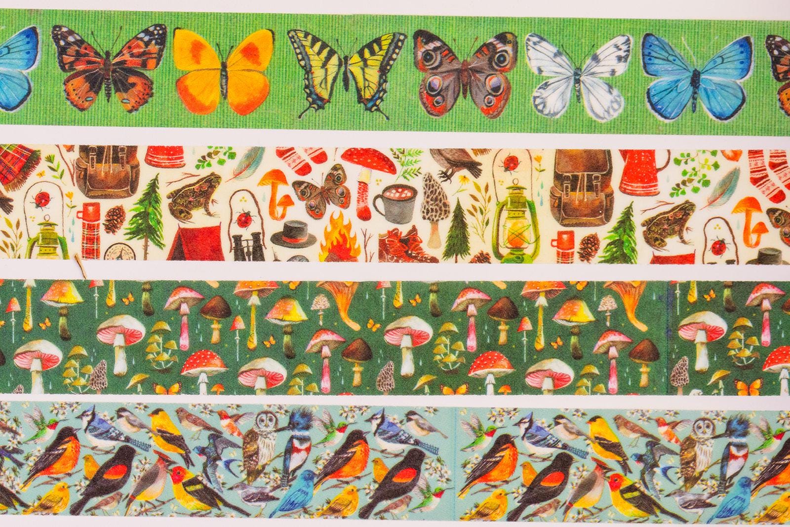 Outdoorsy - 4-Pack Washi Tape Roll Set
