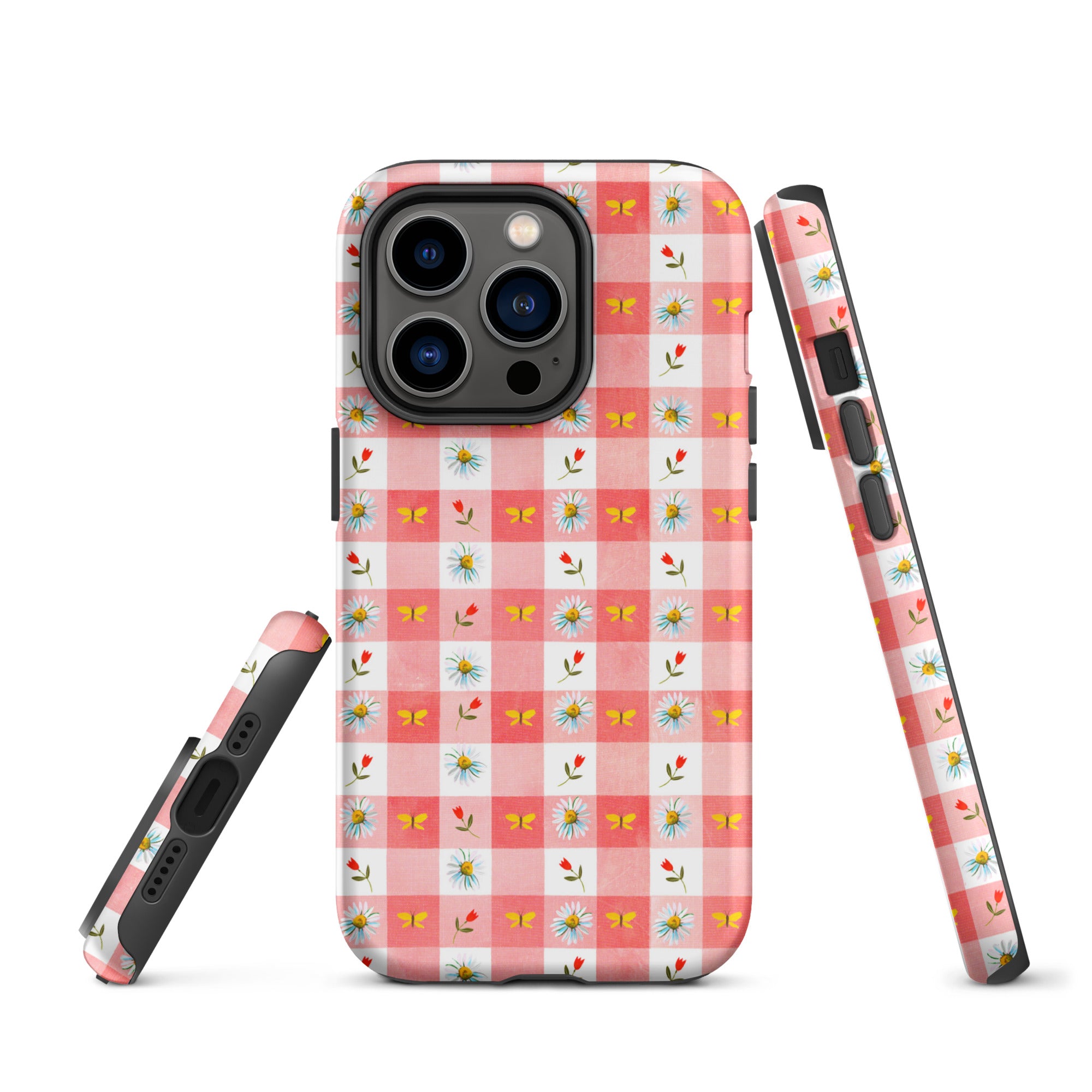 Gingham Tough Case for iPhone® iPhone 14 Pro