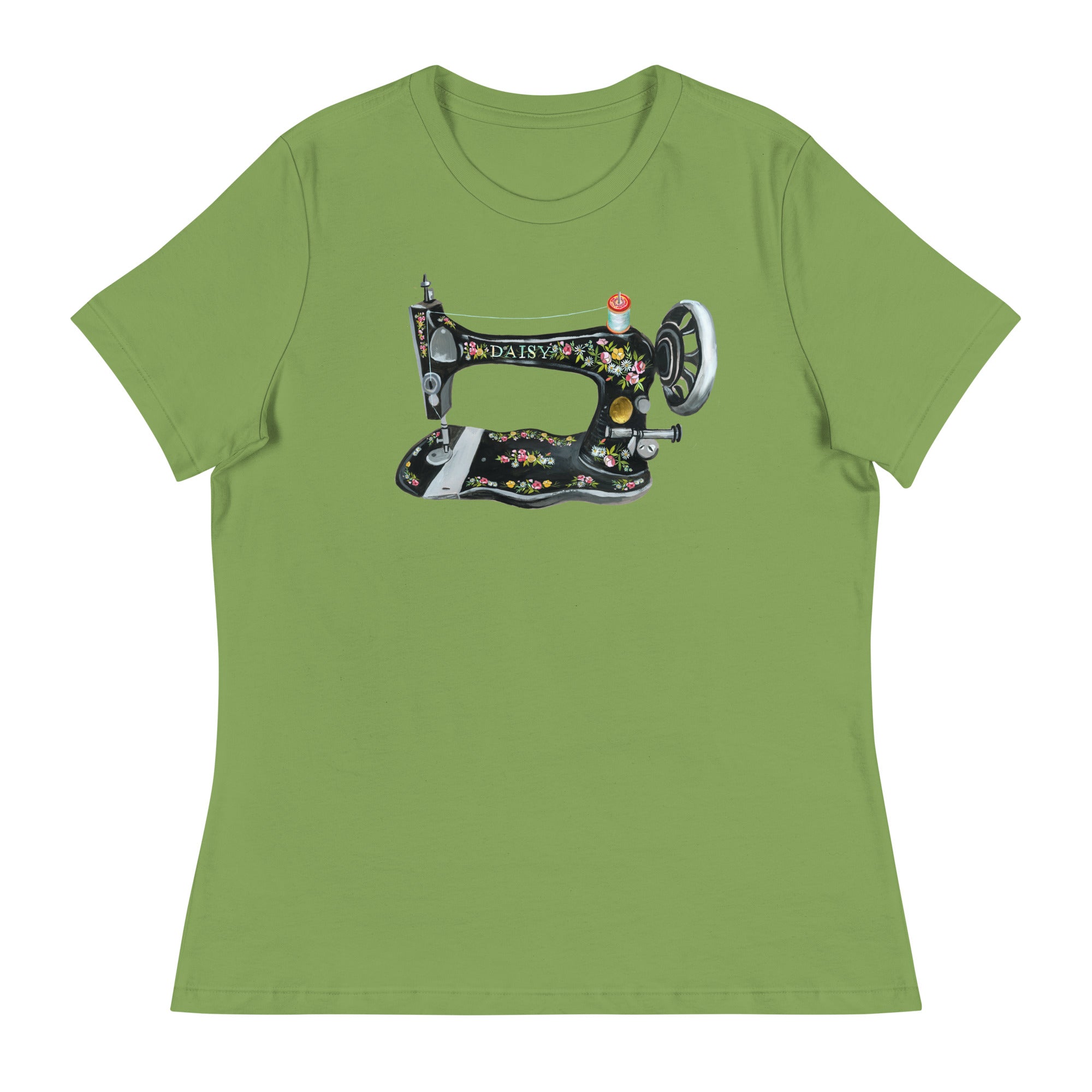 Sewing Machine T-Shirt Leaf
