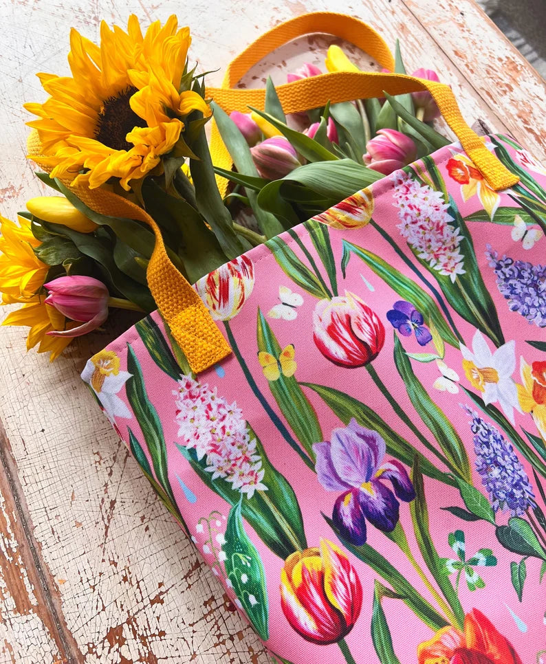 Tulip Field Tote Bag
