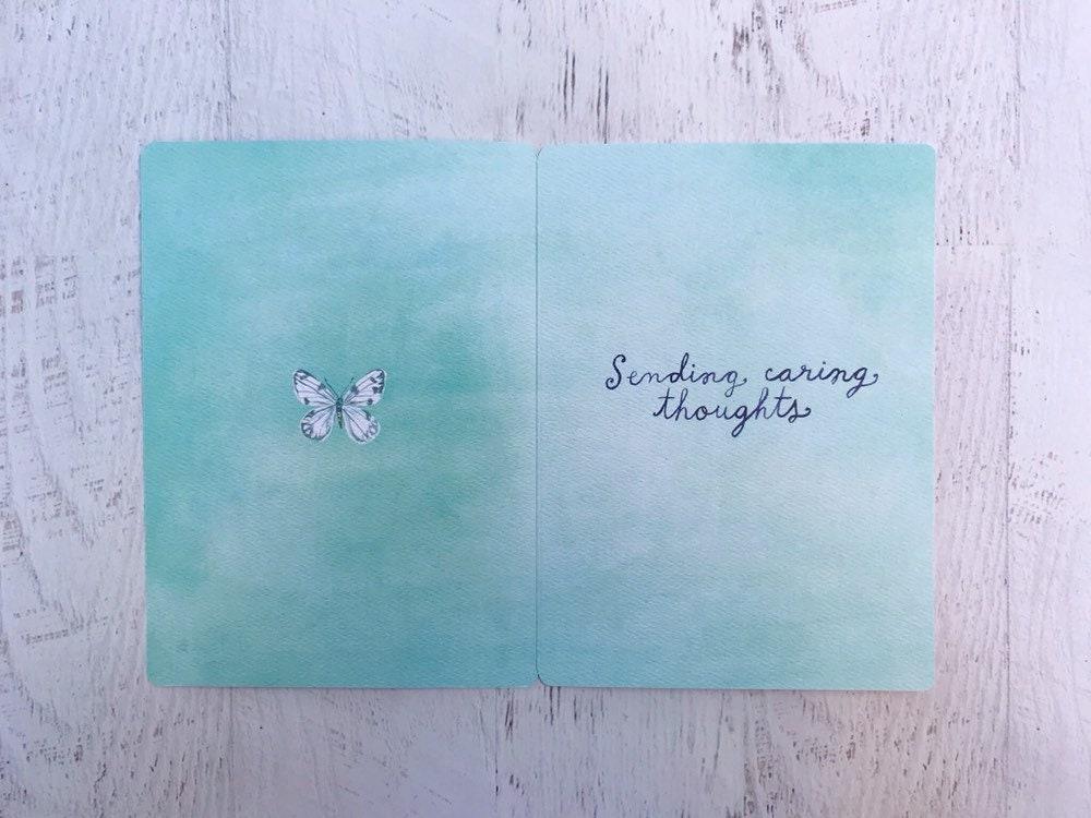 Sympathy Bouquet - Greeting Card