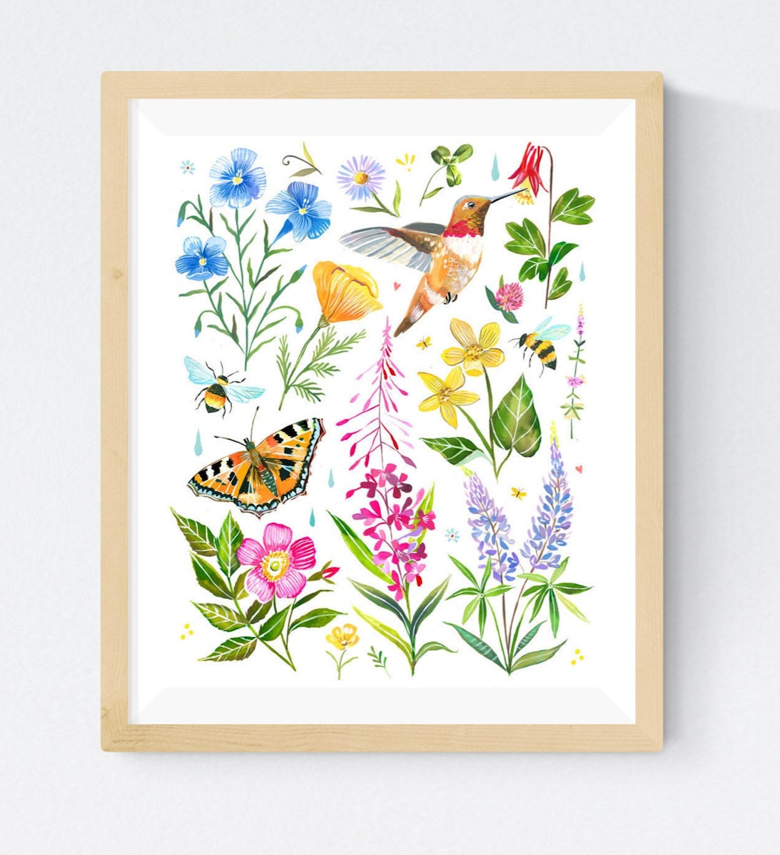 Oregon Garden Art Print