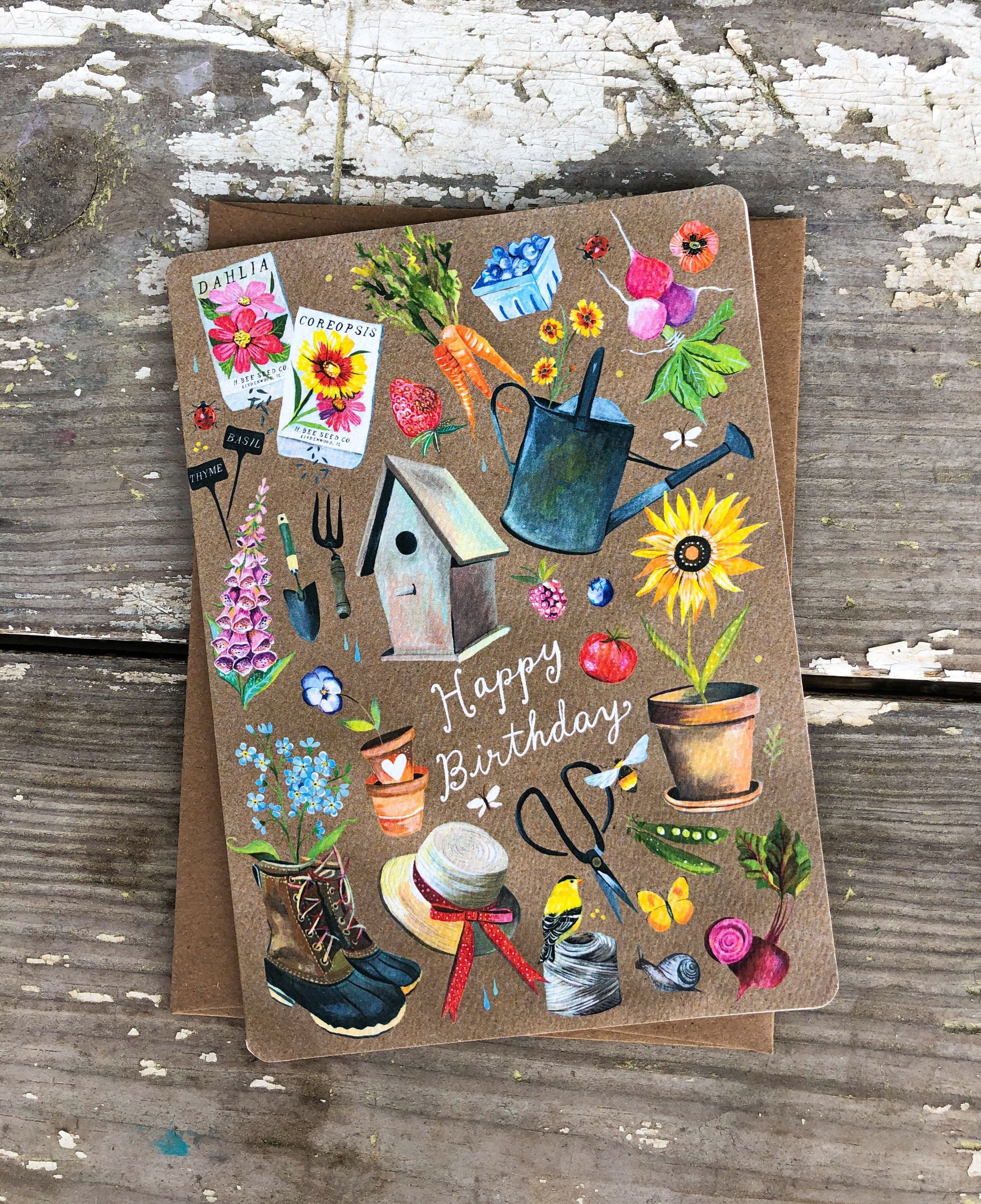 Gardener's Birthday - Greeting Card