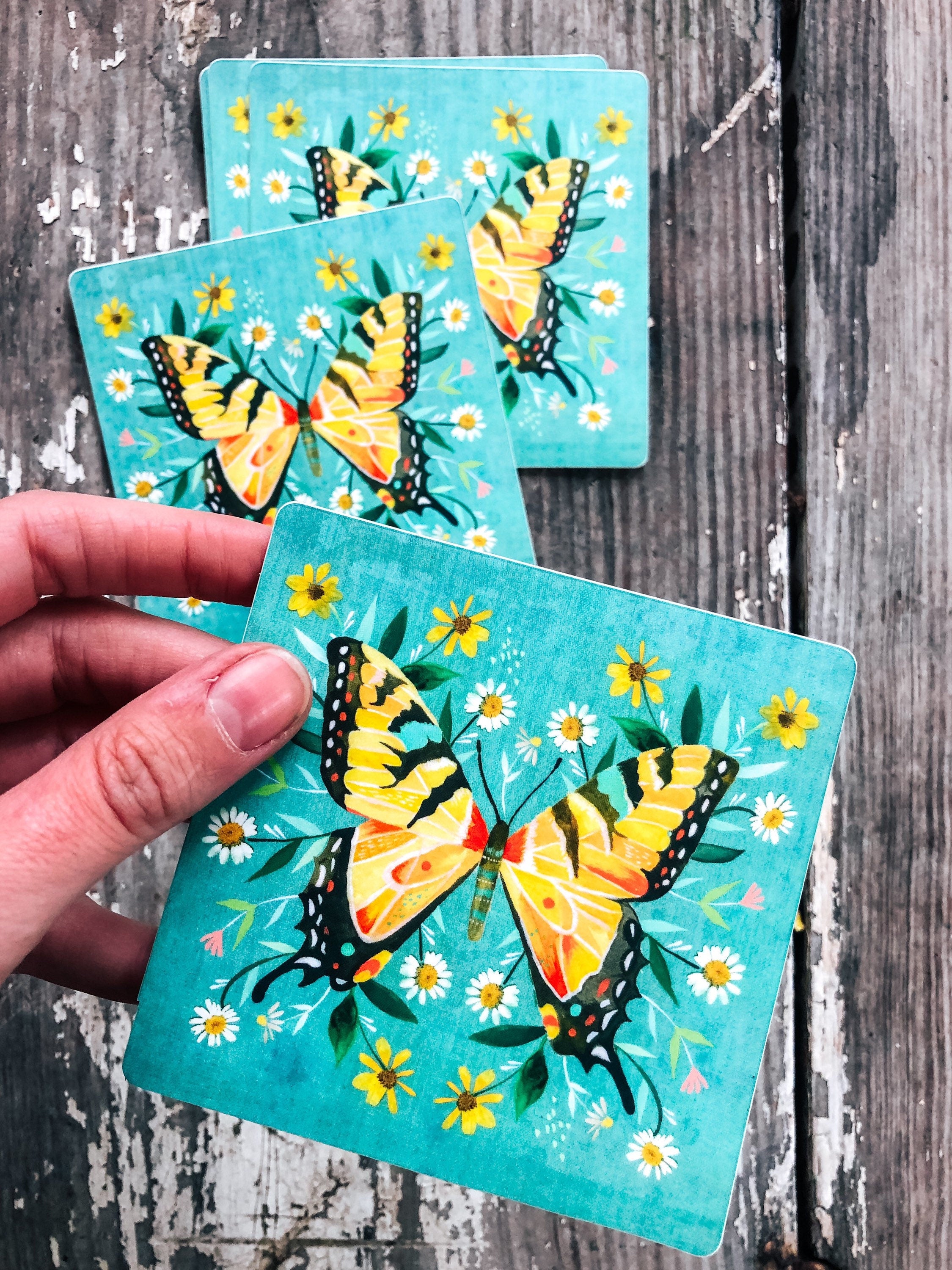 Swallowtail Butterfly - Matte Sticker