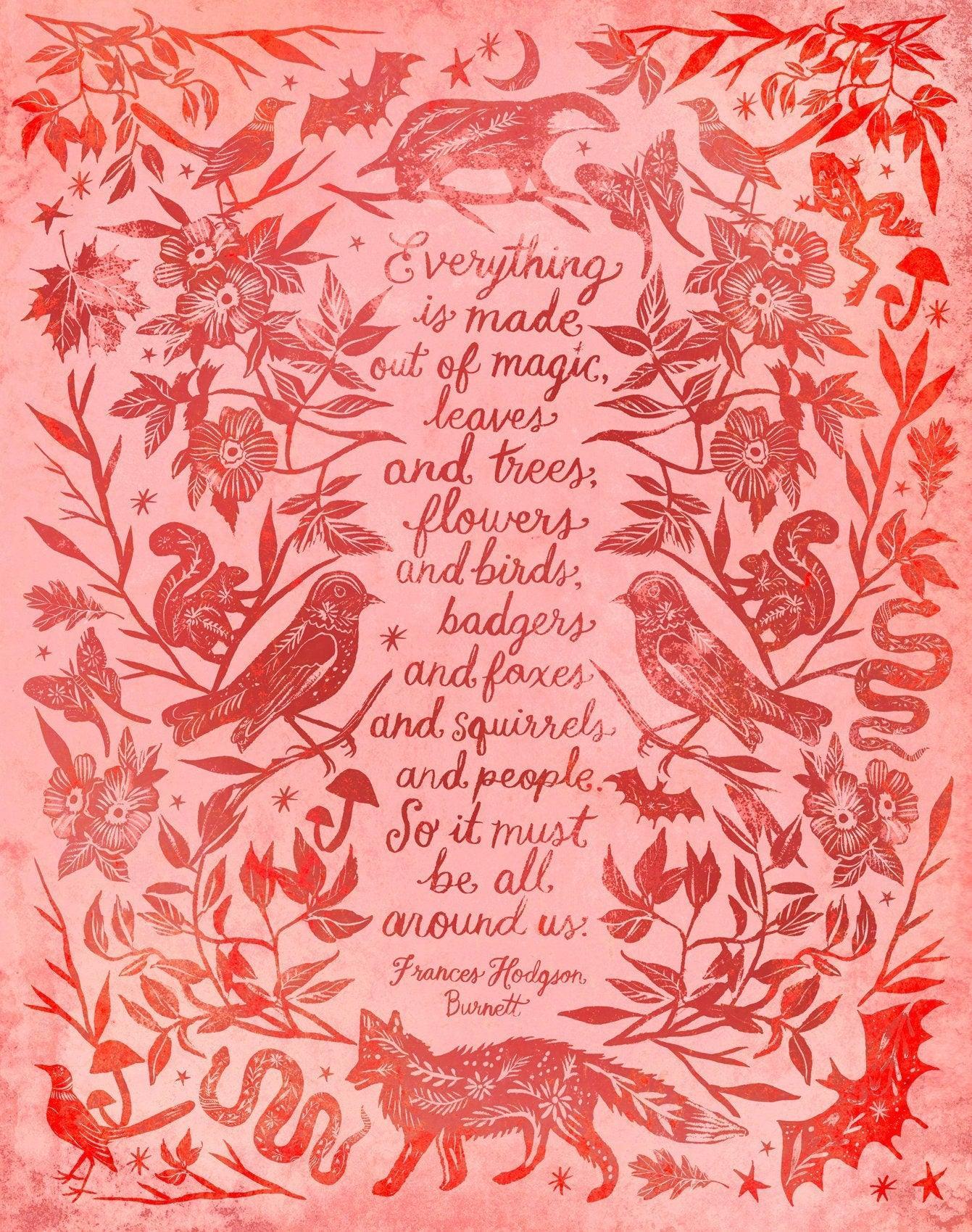 Made of Magic Art Print