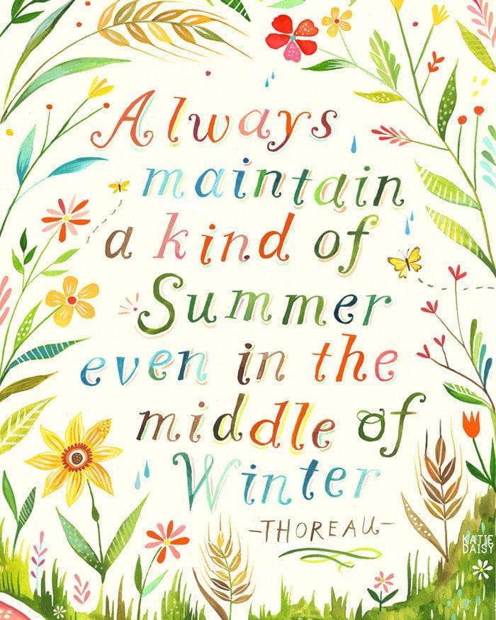 Summer Art Print