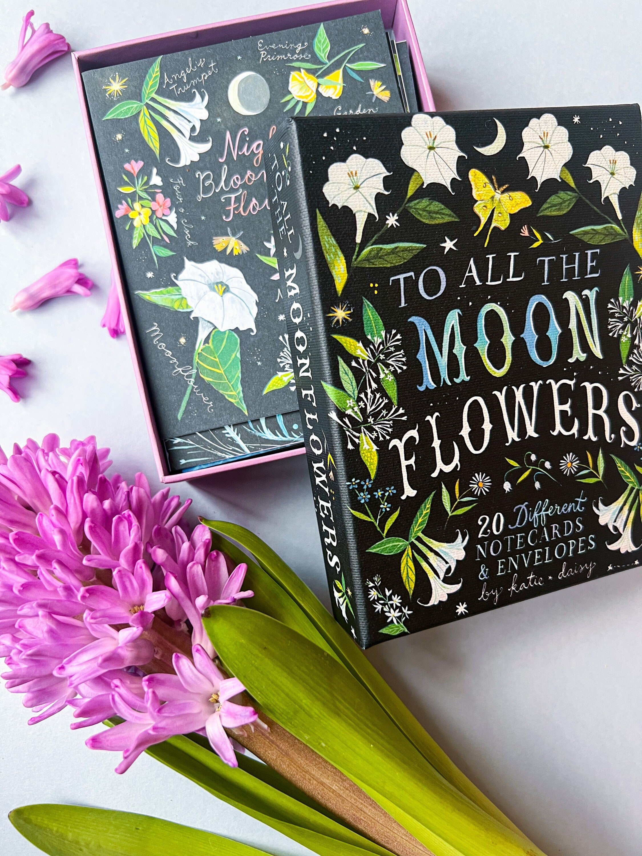 To All The Moonflowers Notecards