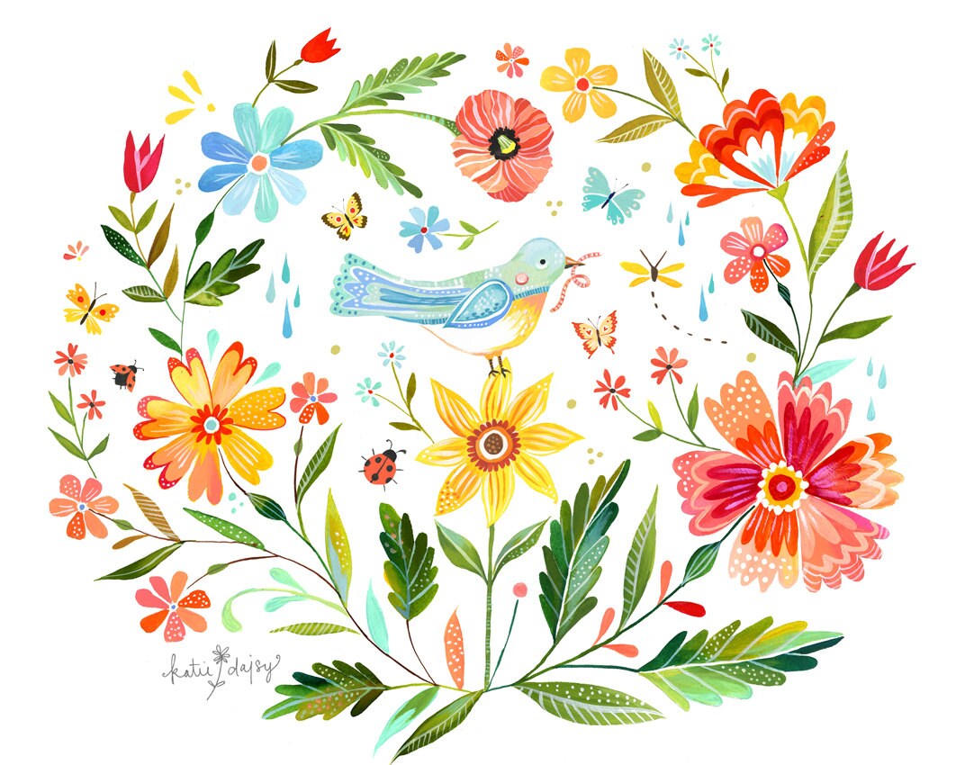 Magic Garden Art Print