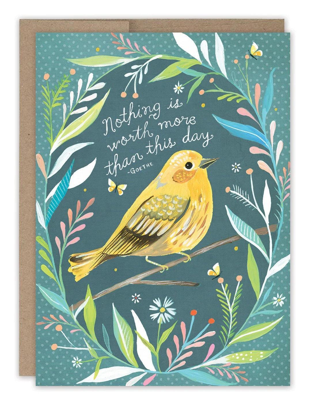Yellow Bird - Mother’s Day Card
