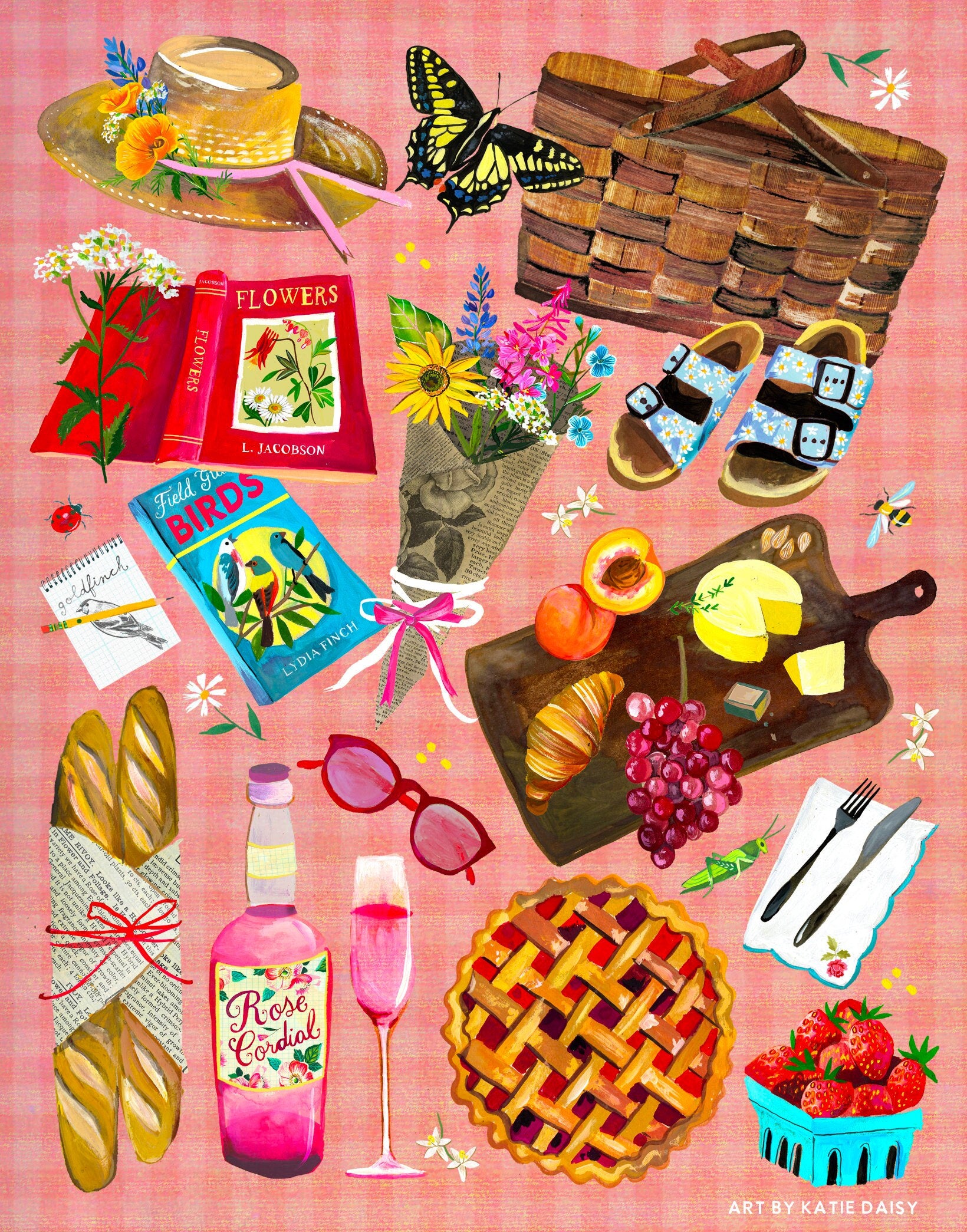 Picnic Art Print