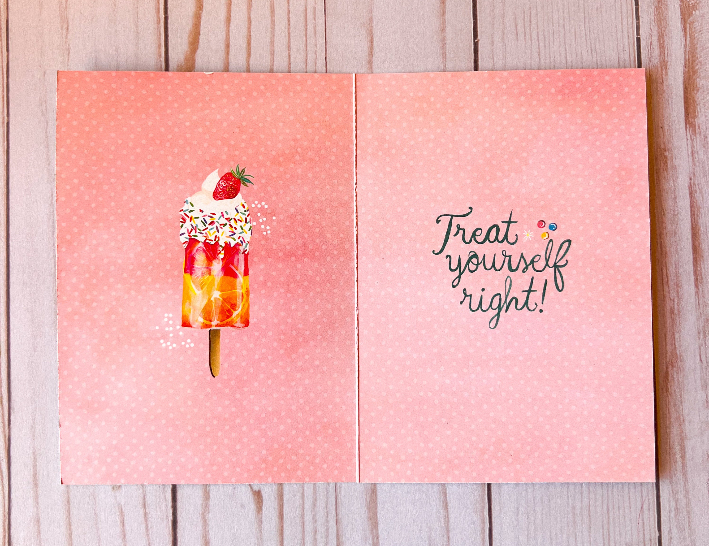Frozen Treats - Birthday Card