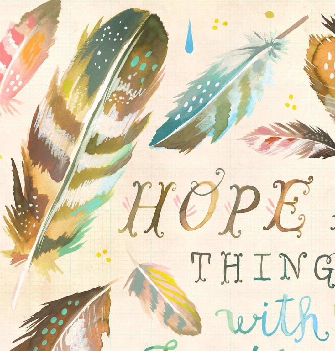 Feathers Art Print