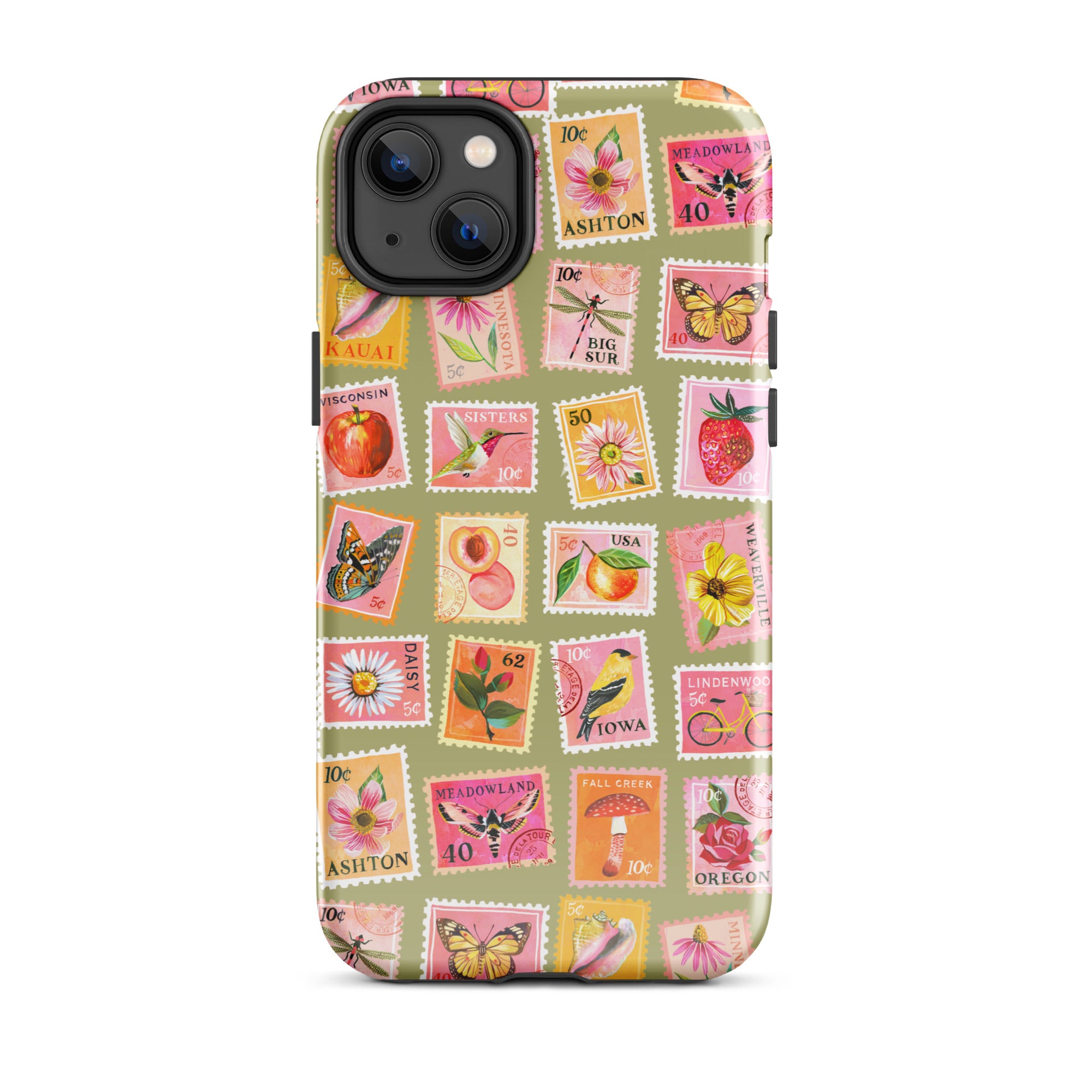 Stamp Collection Tough Case for iPhone®
