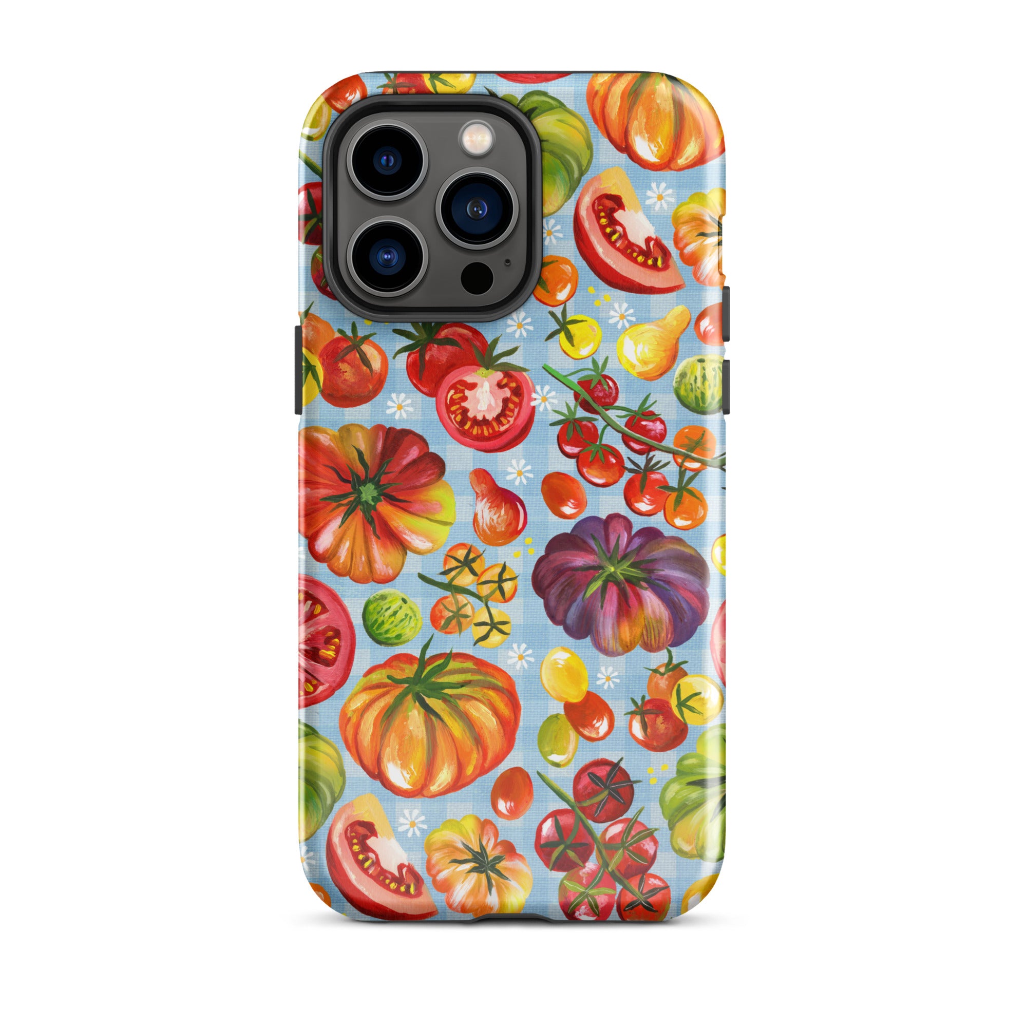 Tomatoes Tough Case for iPhone® Glossy iPhone 14 Pro Max