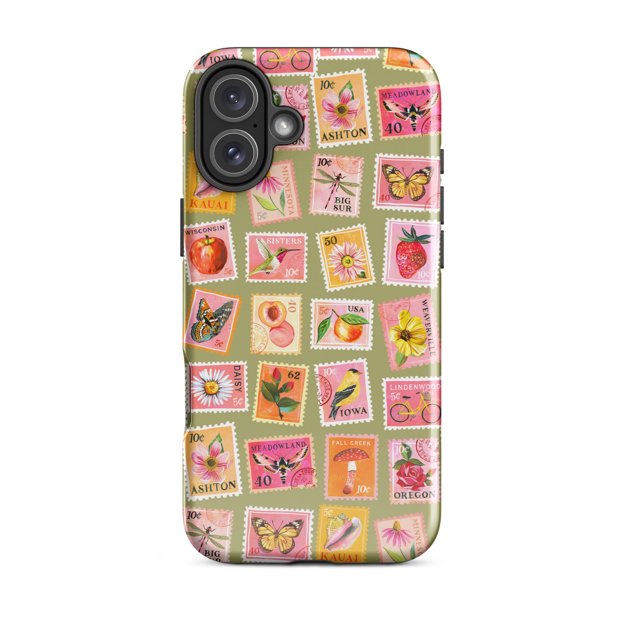 Stamp Collection Tough Case for iPhone®
