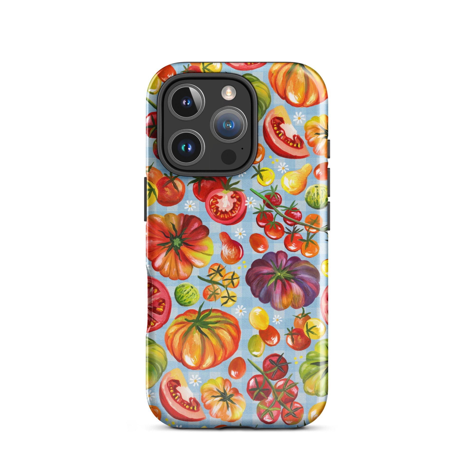 Tomatoes Tough Case for iPhone® Glossy iPhone 16 Pro