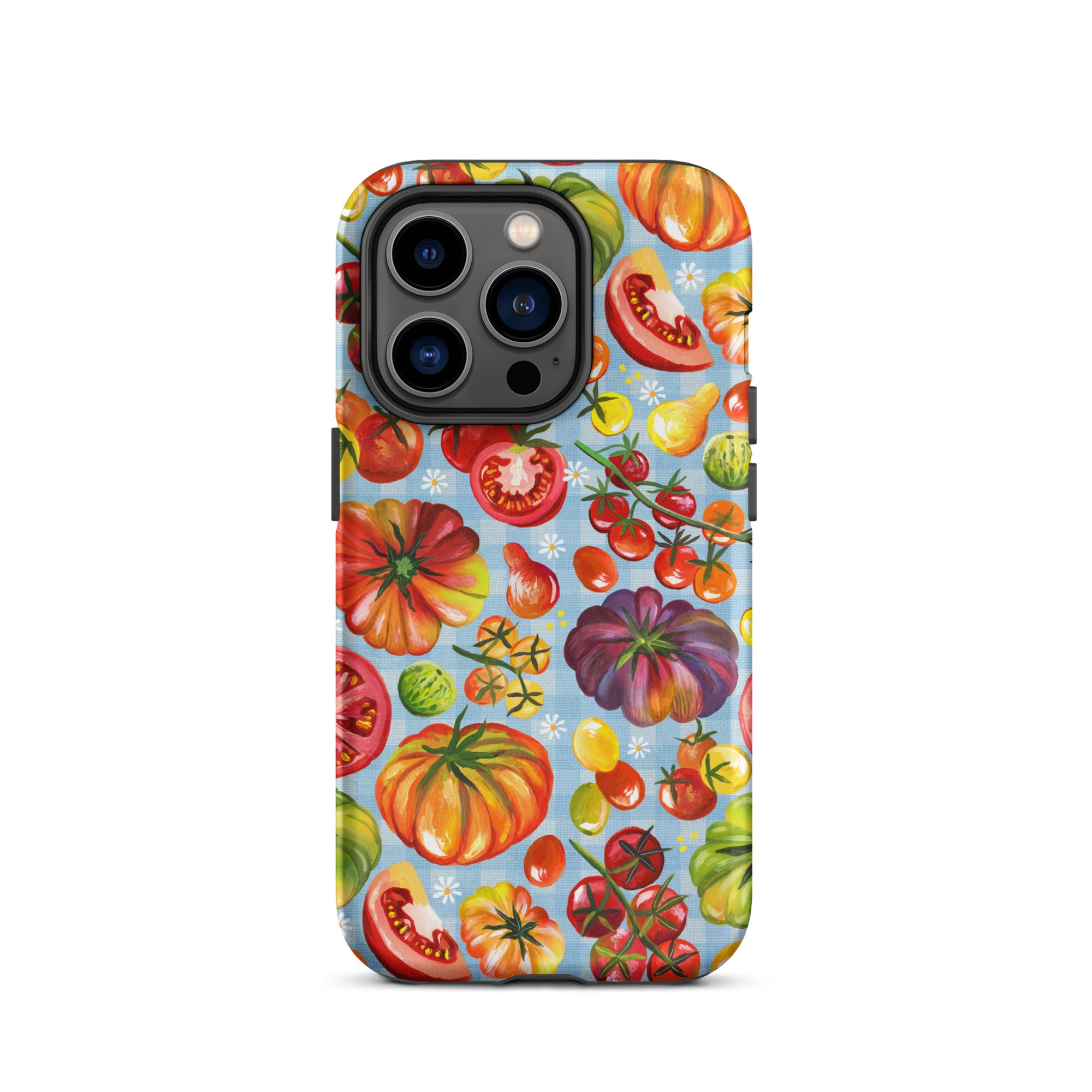 Tomatoes Tough Case for iPhone® Matte iPhone 14 Pro