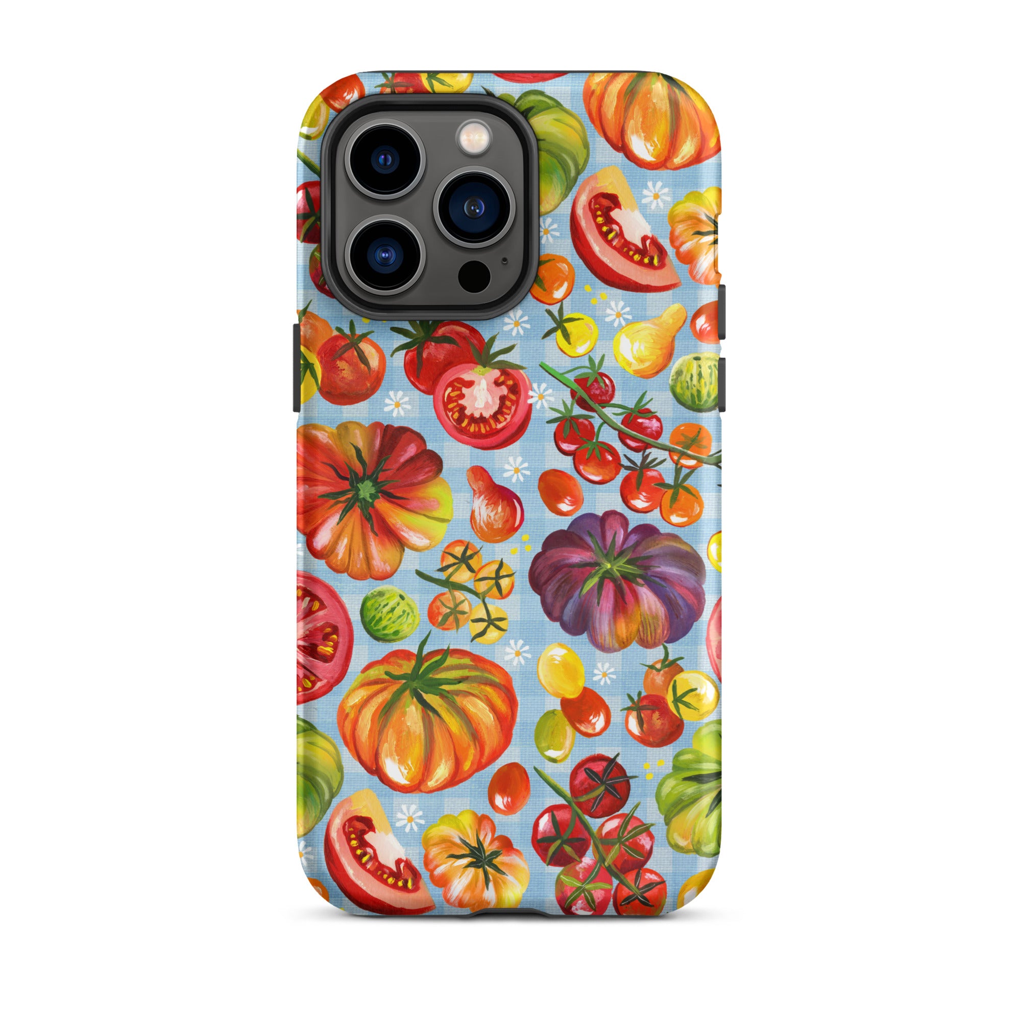 Tomatoes Tough Case for iPhone® Matte iPhone 14 Pro Max