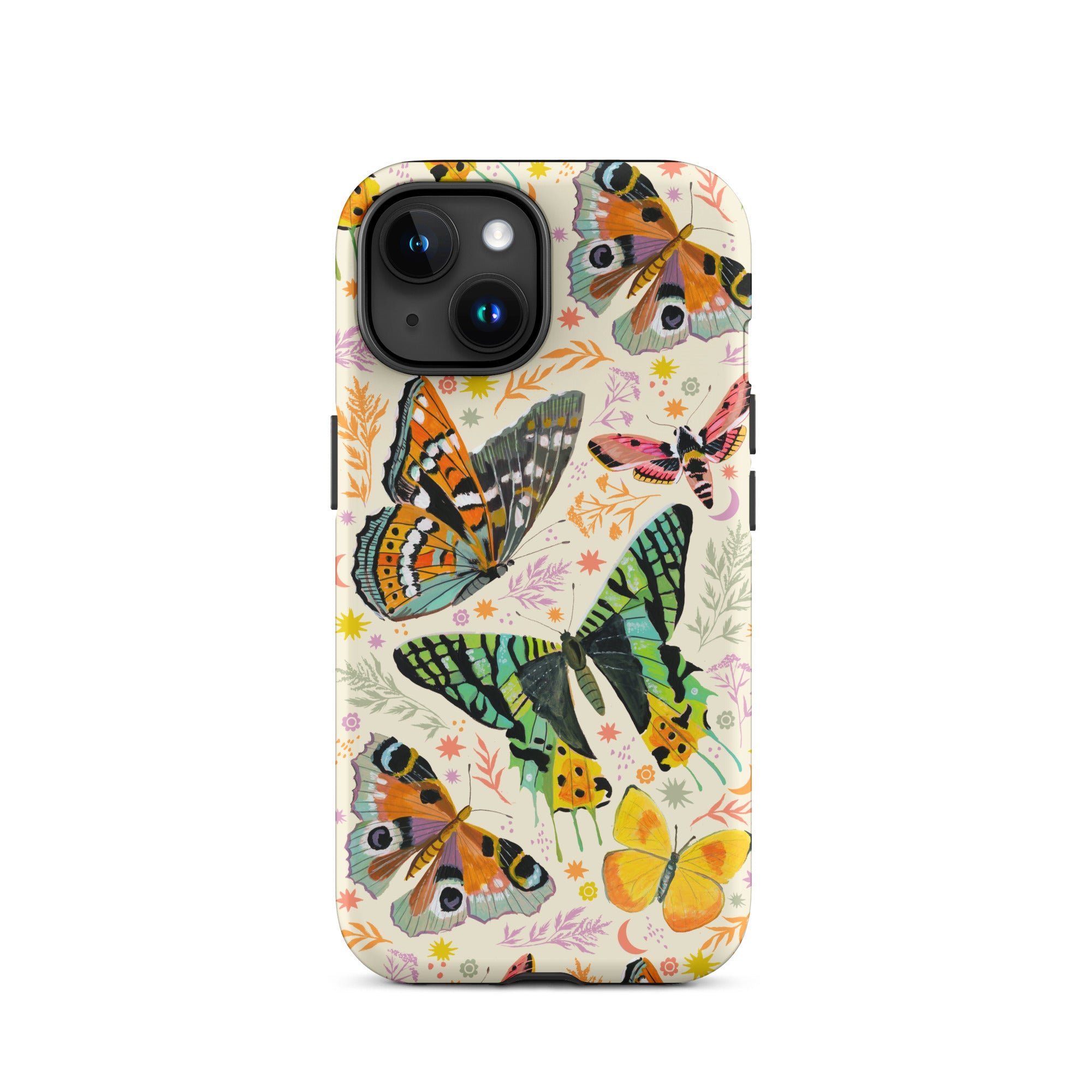 Butterfly Tough Case for iPhone® iPhone 15