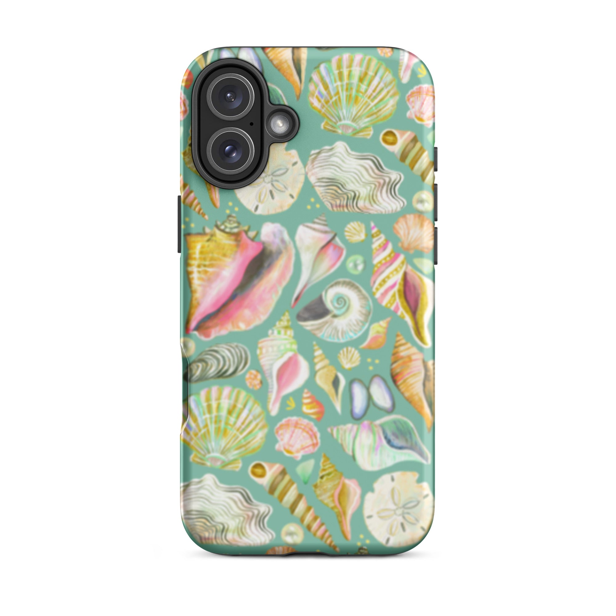 Seashell Tough Case for iPhone® iPhone 16 Plus