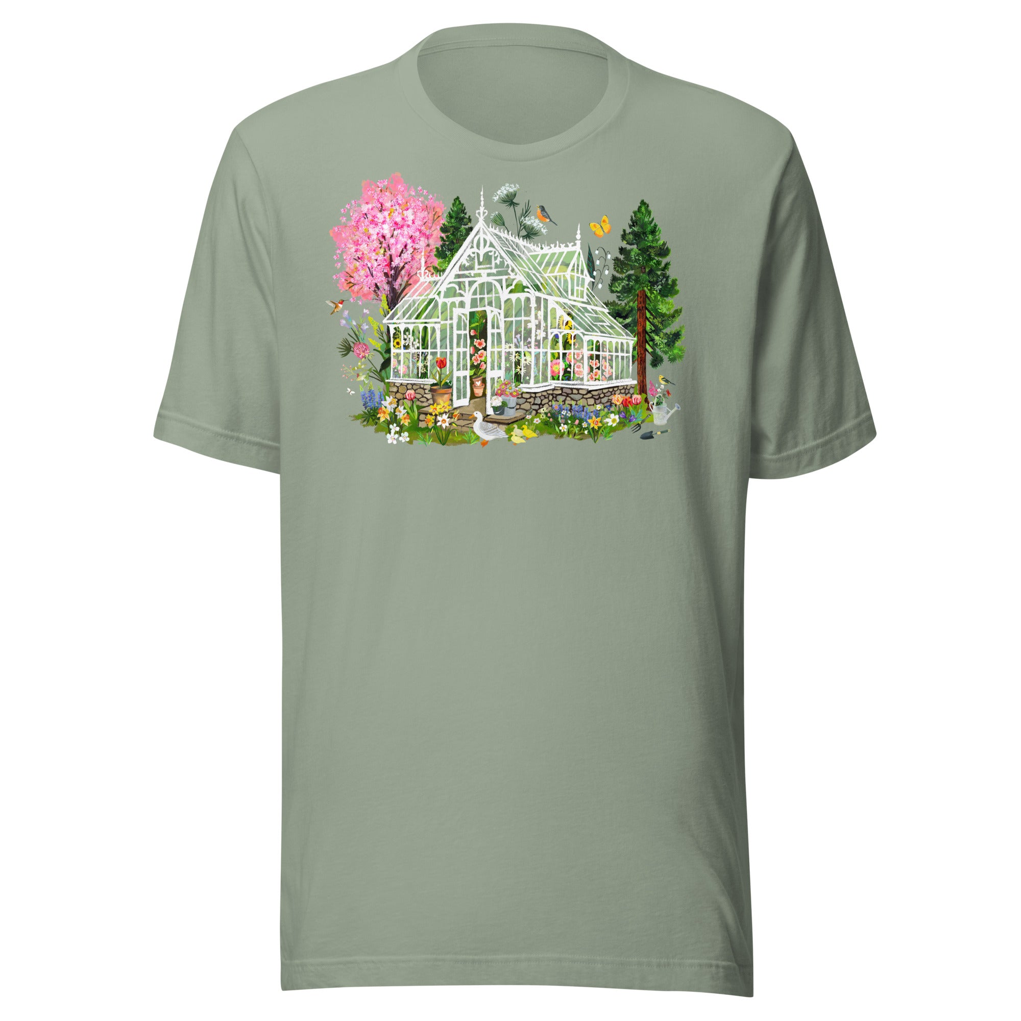 Greenhouse Unisex t-shirt Sage