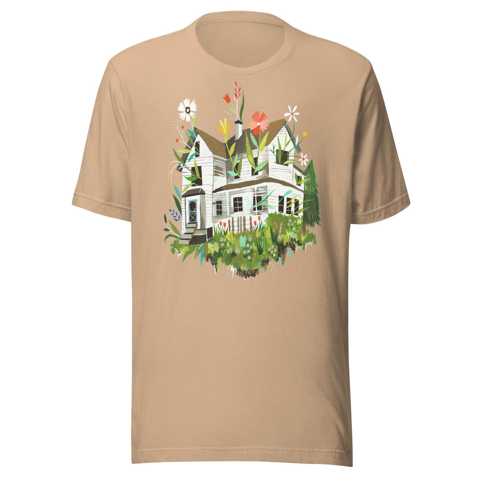 Magic Farm Unisex T-Shirt Tan