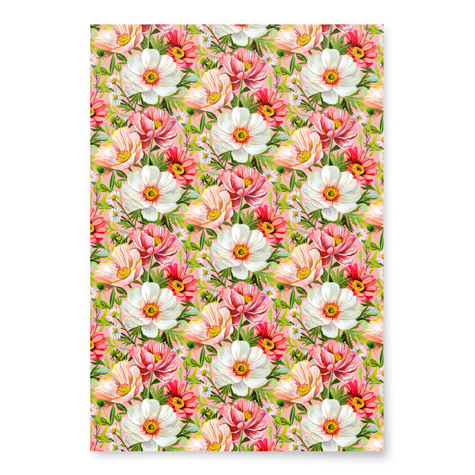 Lydia's Bouquet Wrapping Paper Sheets
