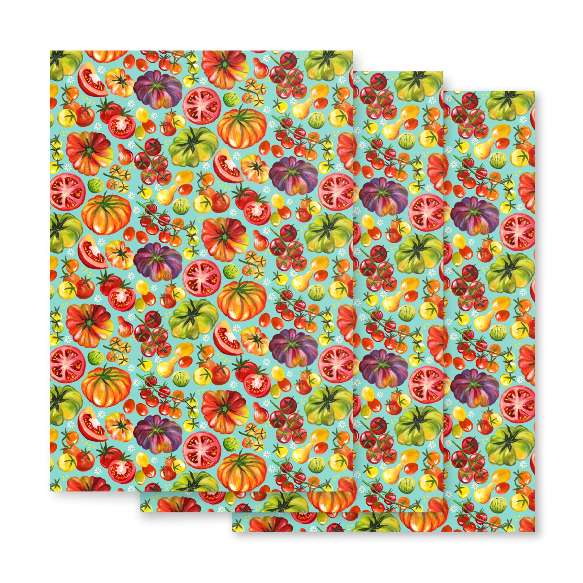 Tomato Wrapping Paper Sheets