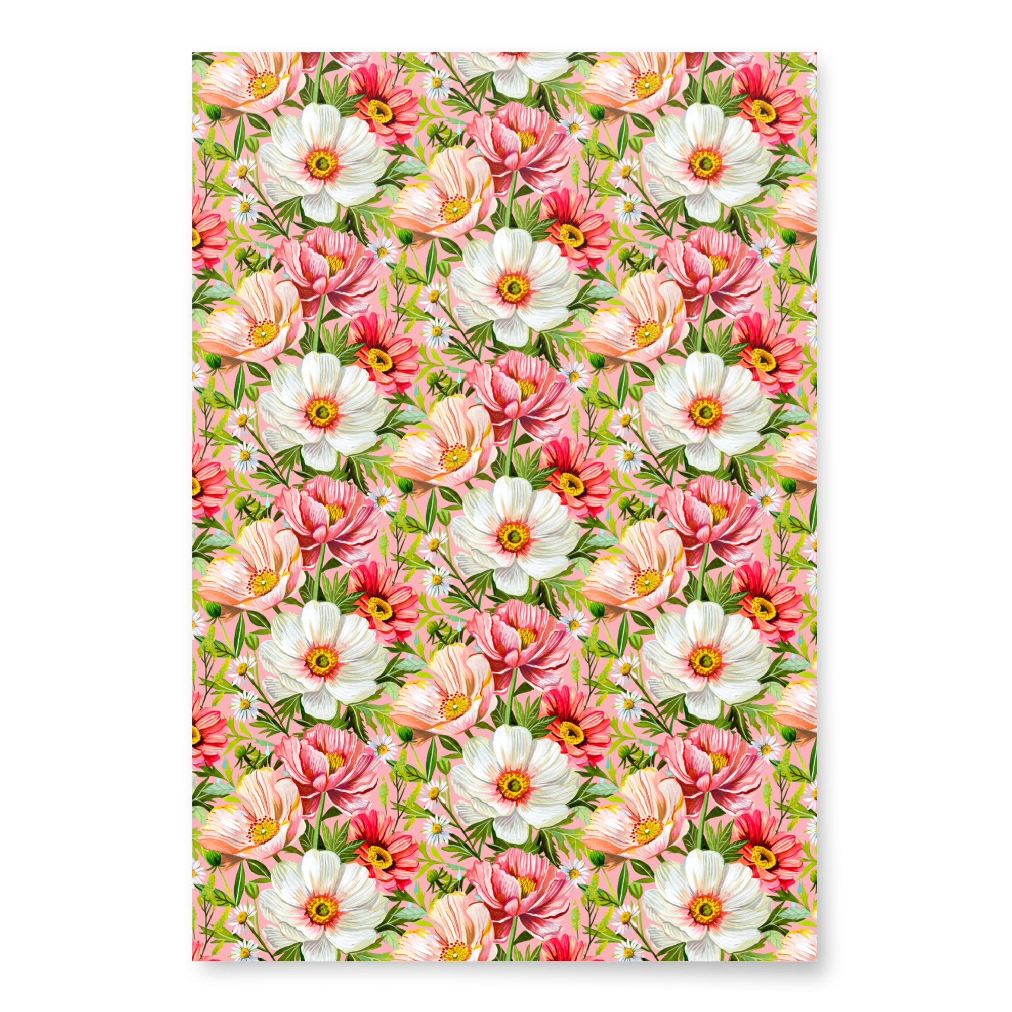 Lydia's Bouquet Wrapping Paper Sheets Default Title