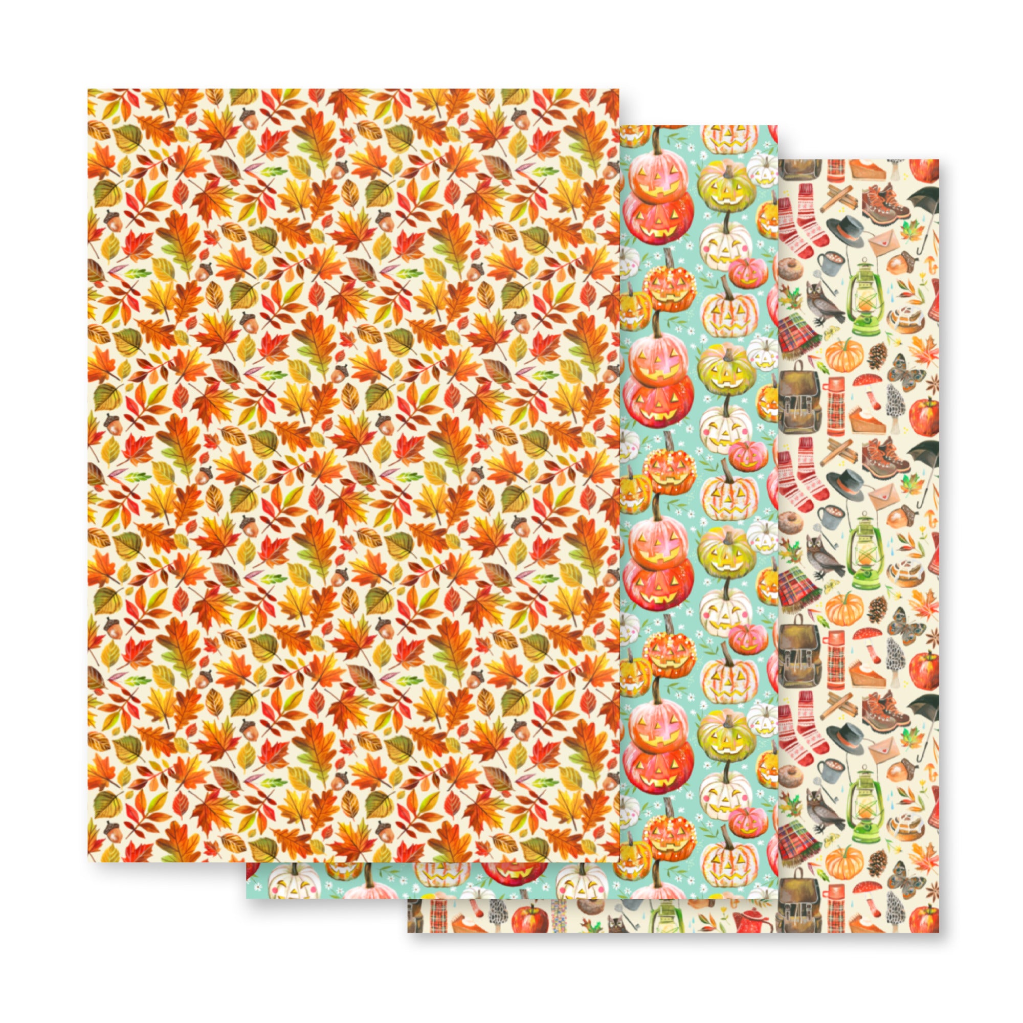 Fall Wrapping Paper Sheets Default Title